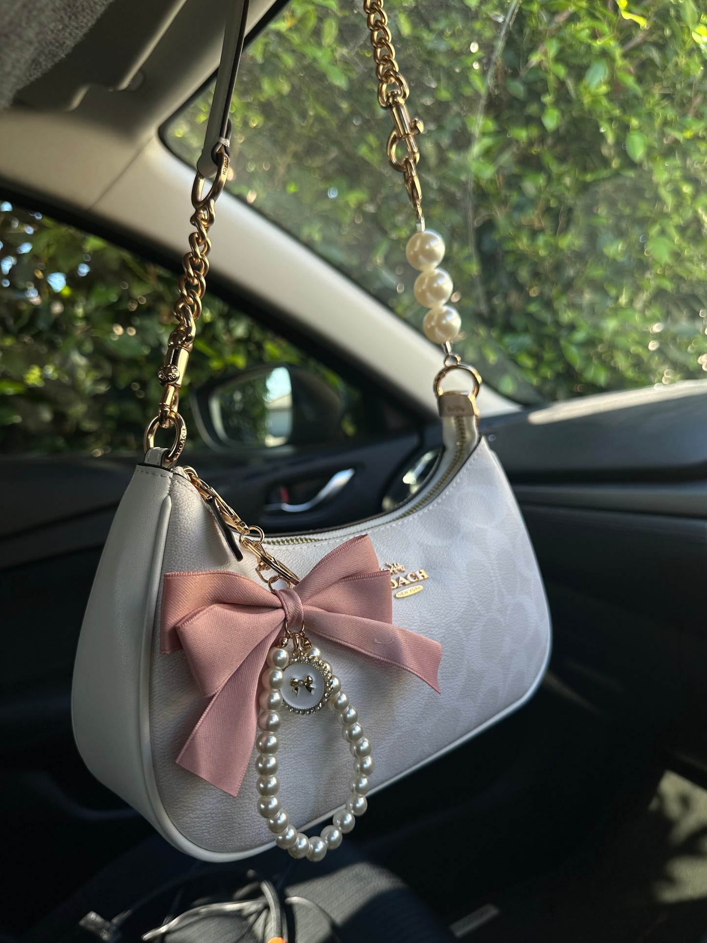 Chalk White Terri Bag