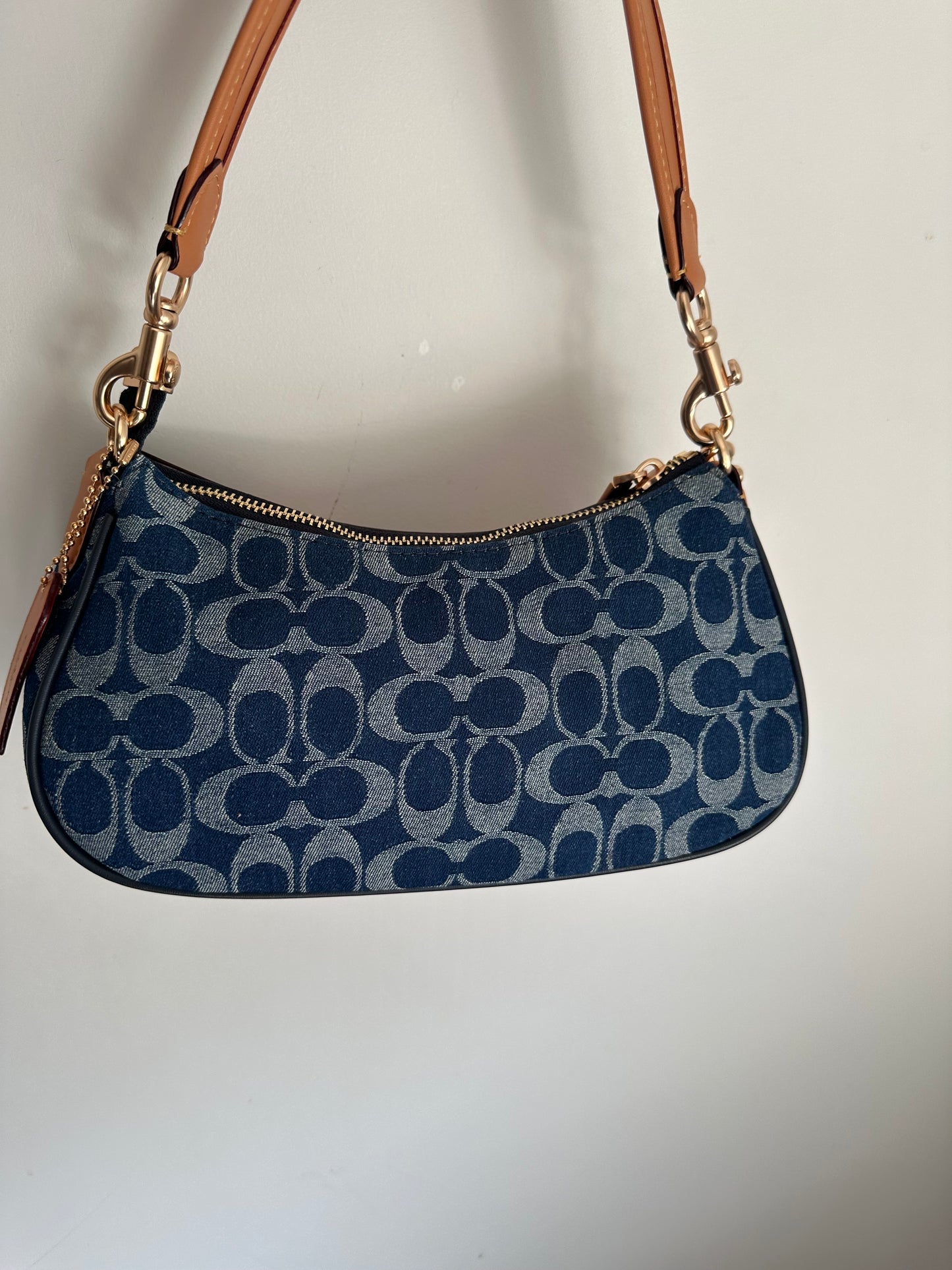 Denim Ashton Baguette Coach Shoulder bag