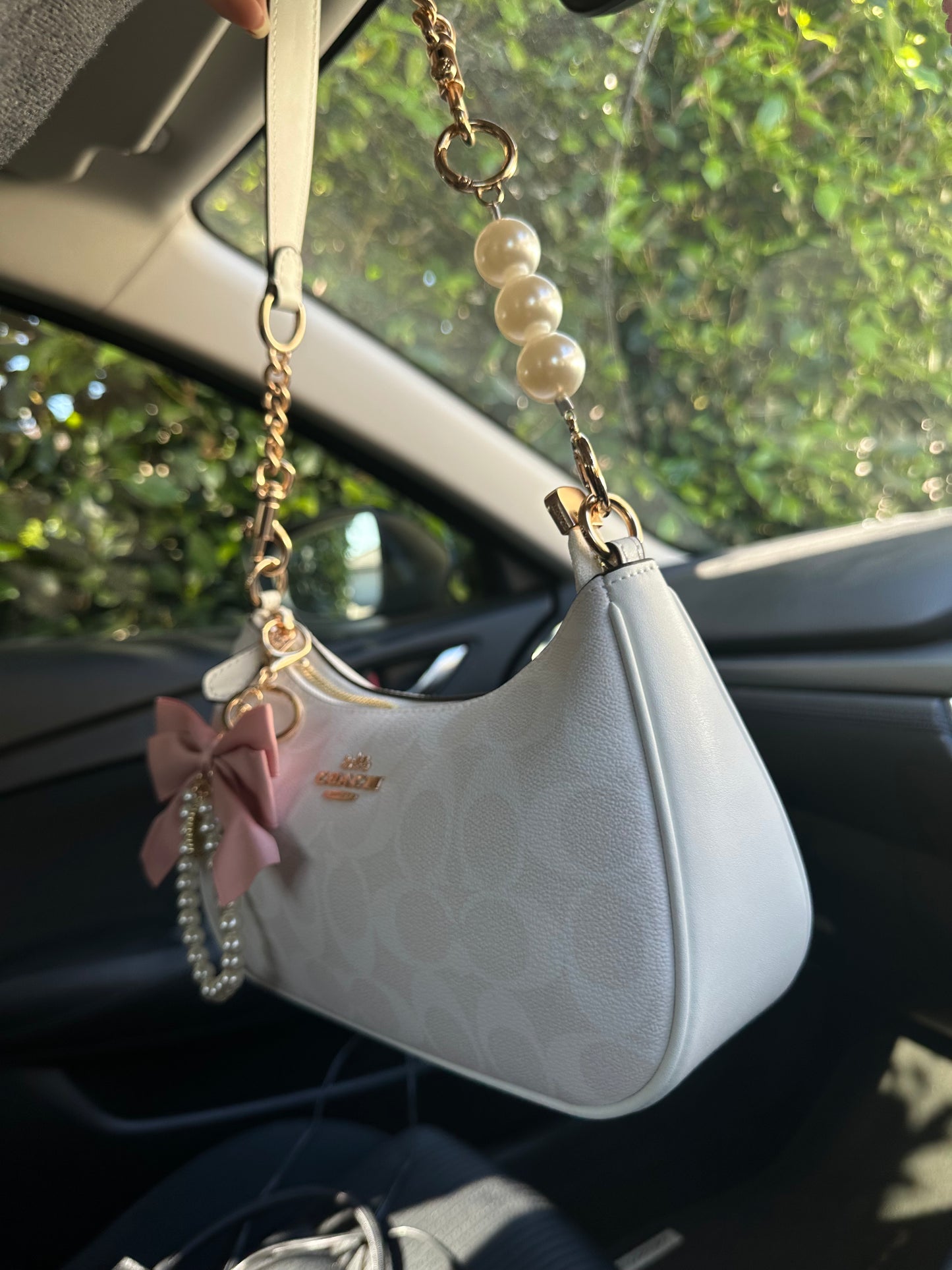 Chalk White Terri Bag