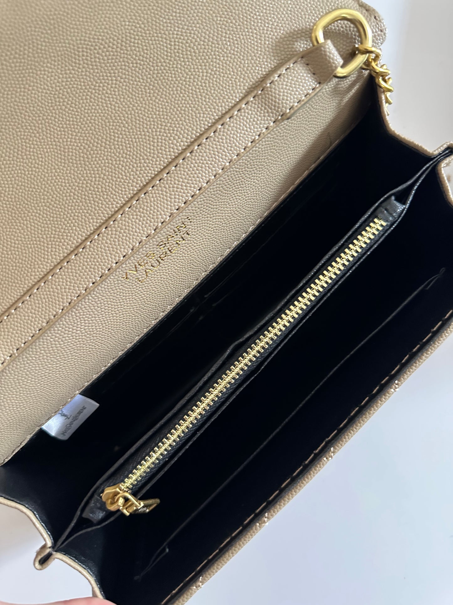 Black Mattlesse Cross body clutch Bag