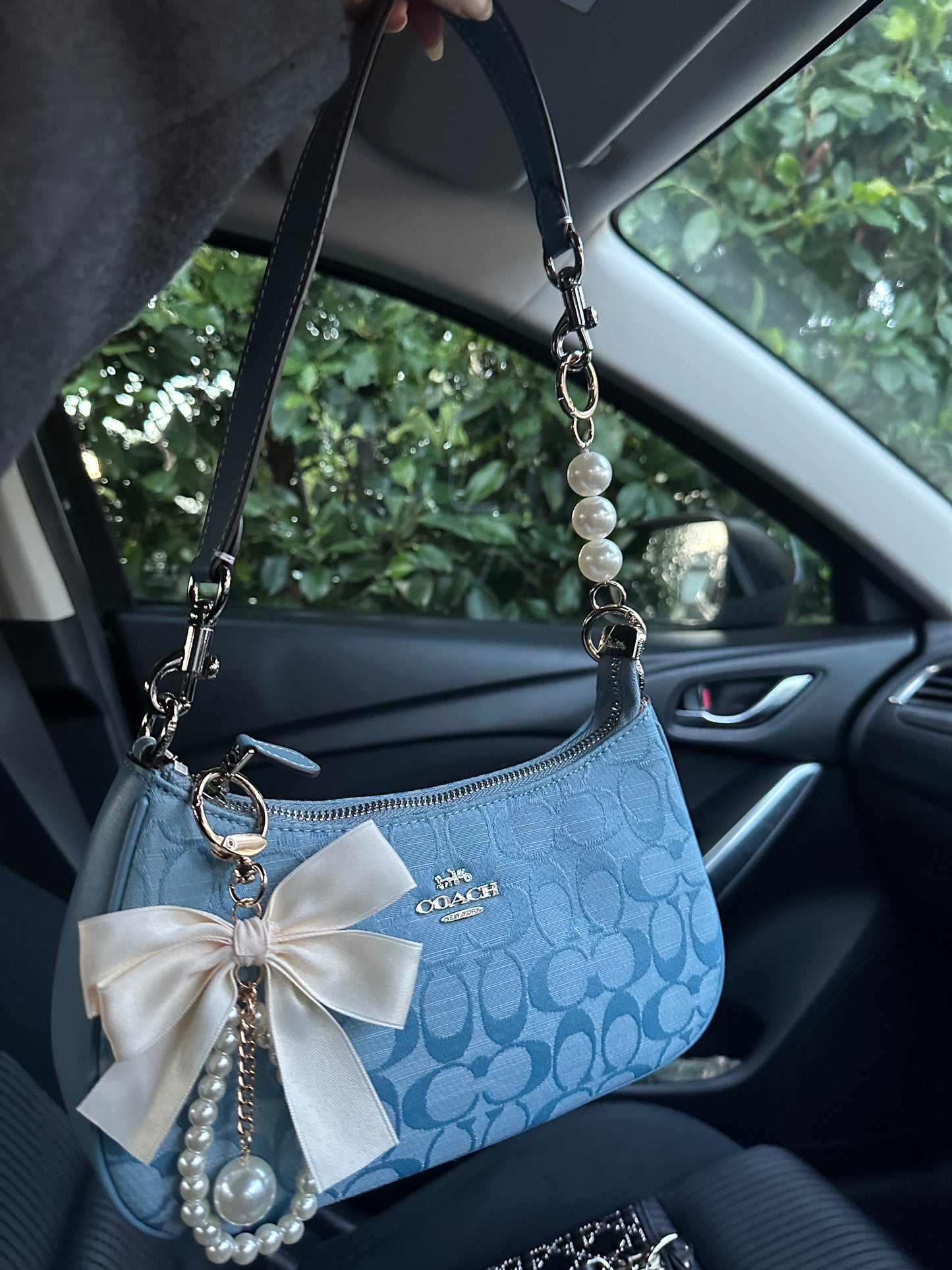 Teri Skyblue Hand bag