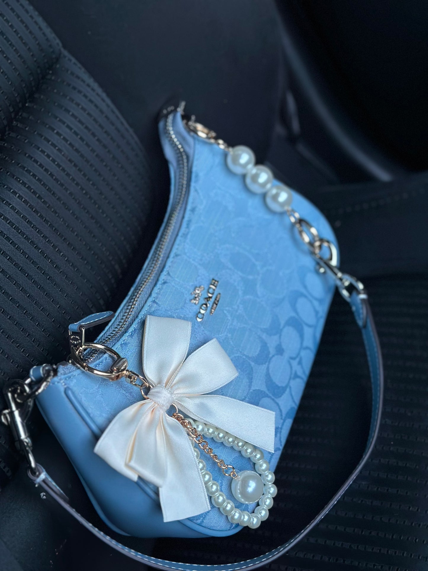Teri Skyblue Hand bag