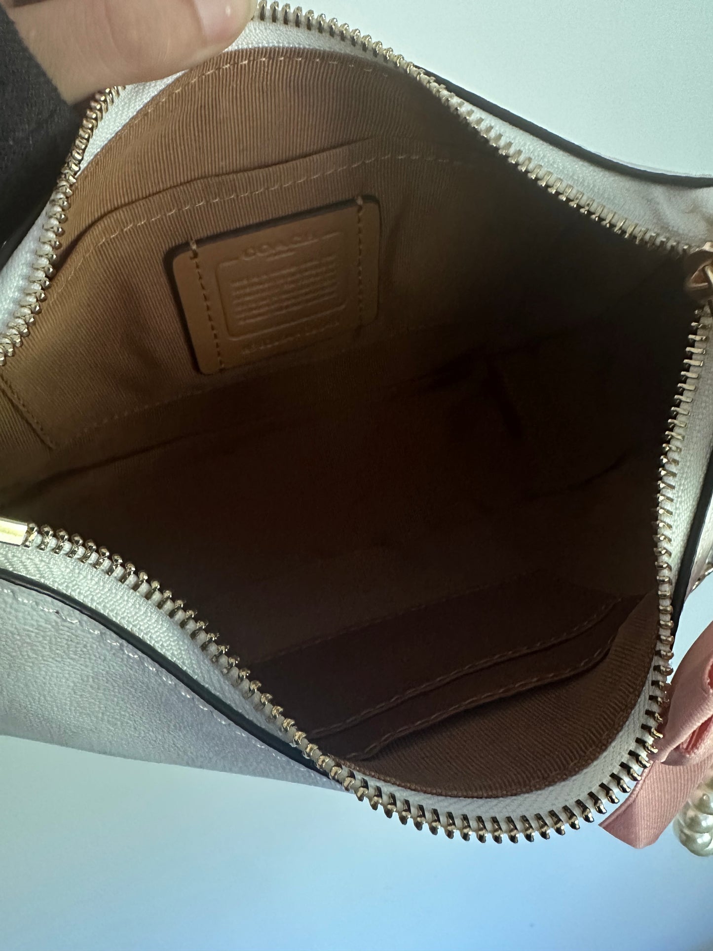 Chalk White Terri Bag