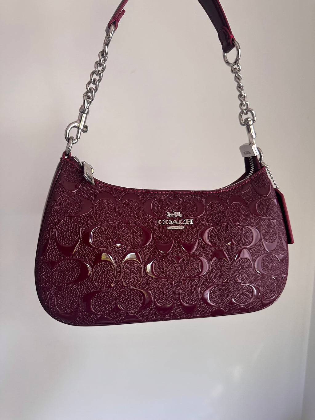 Red Teri Charmed bag