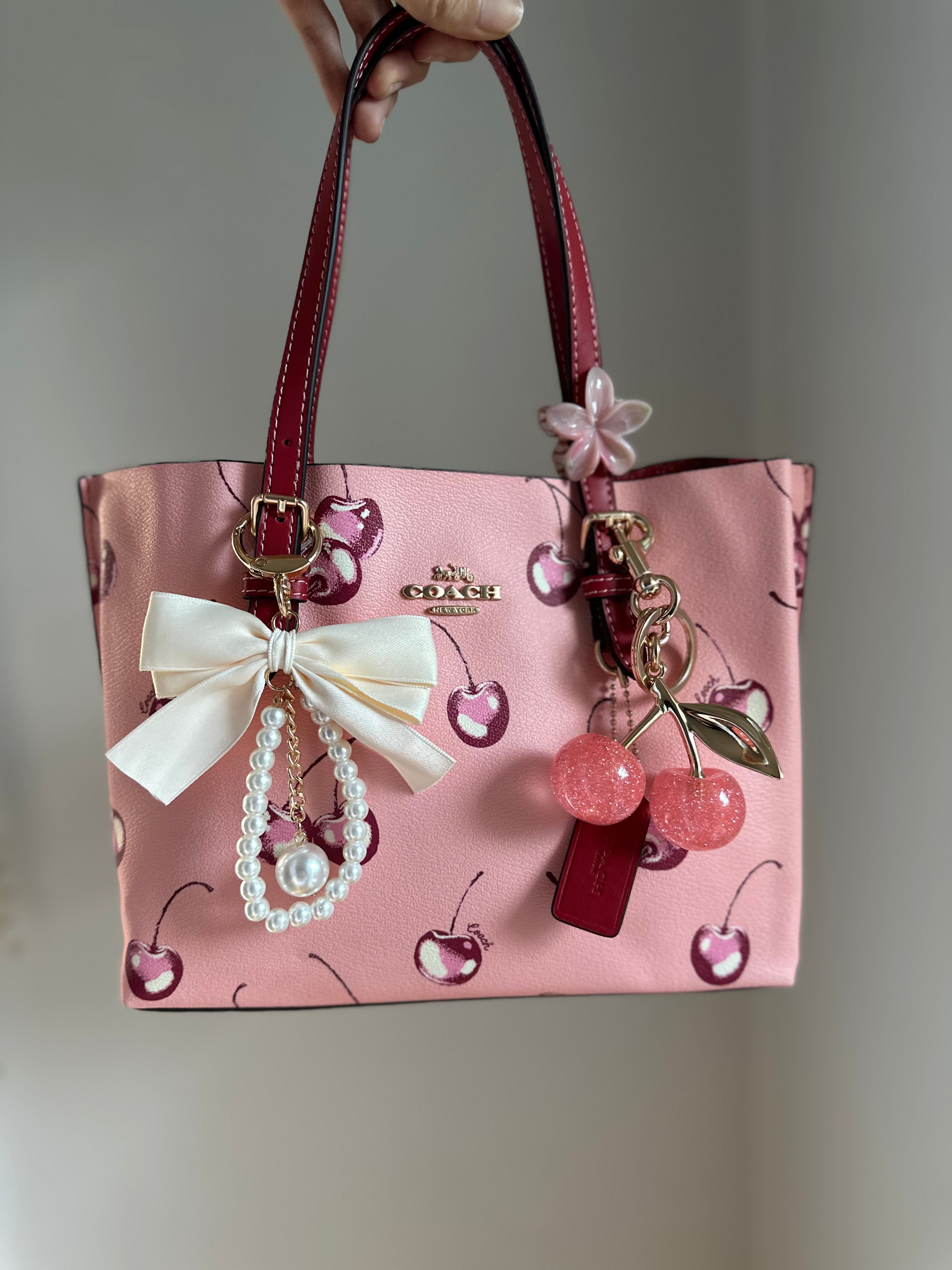 Claw clip Charm attachment - Cherry Blossom