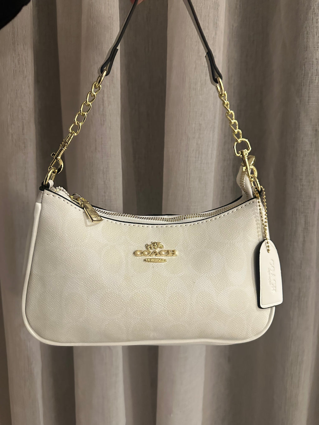 White Gold Teri Bag