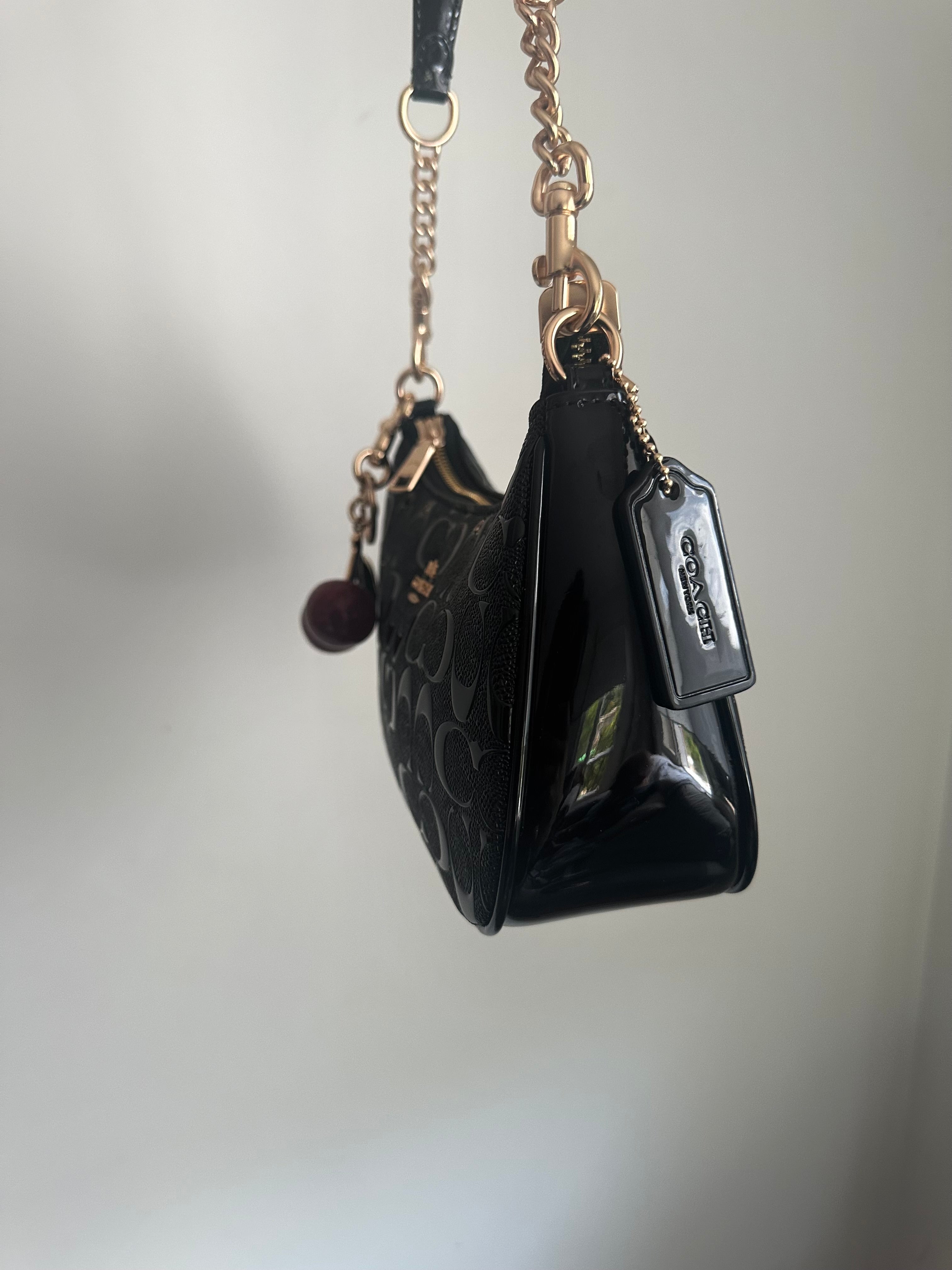 Black Teri Charmed bag