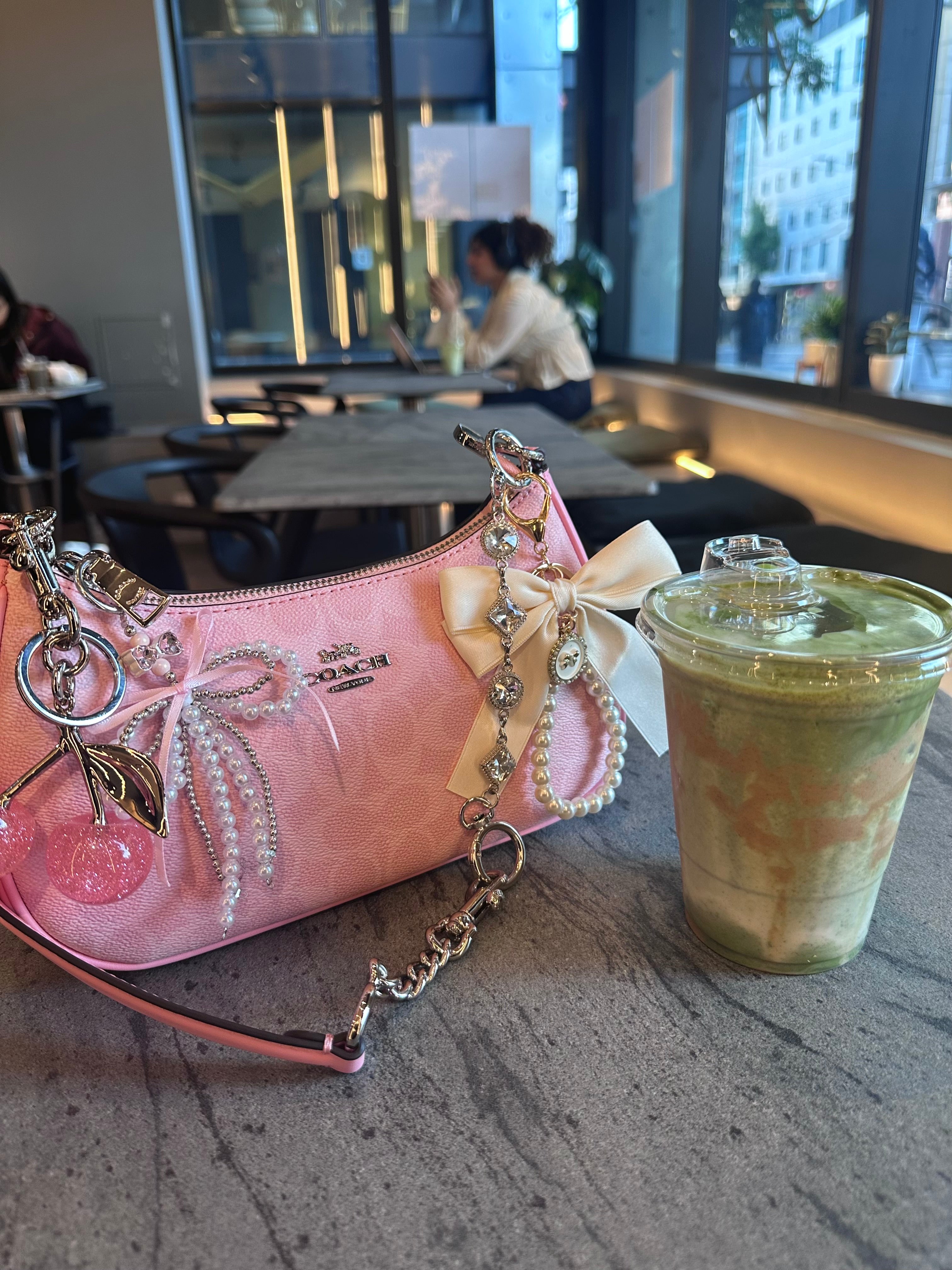 Pink Teri Charmed bag