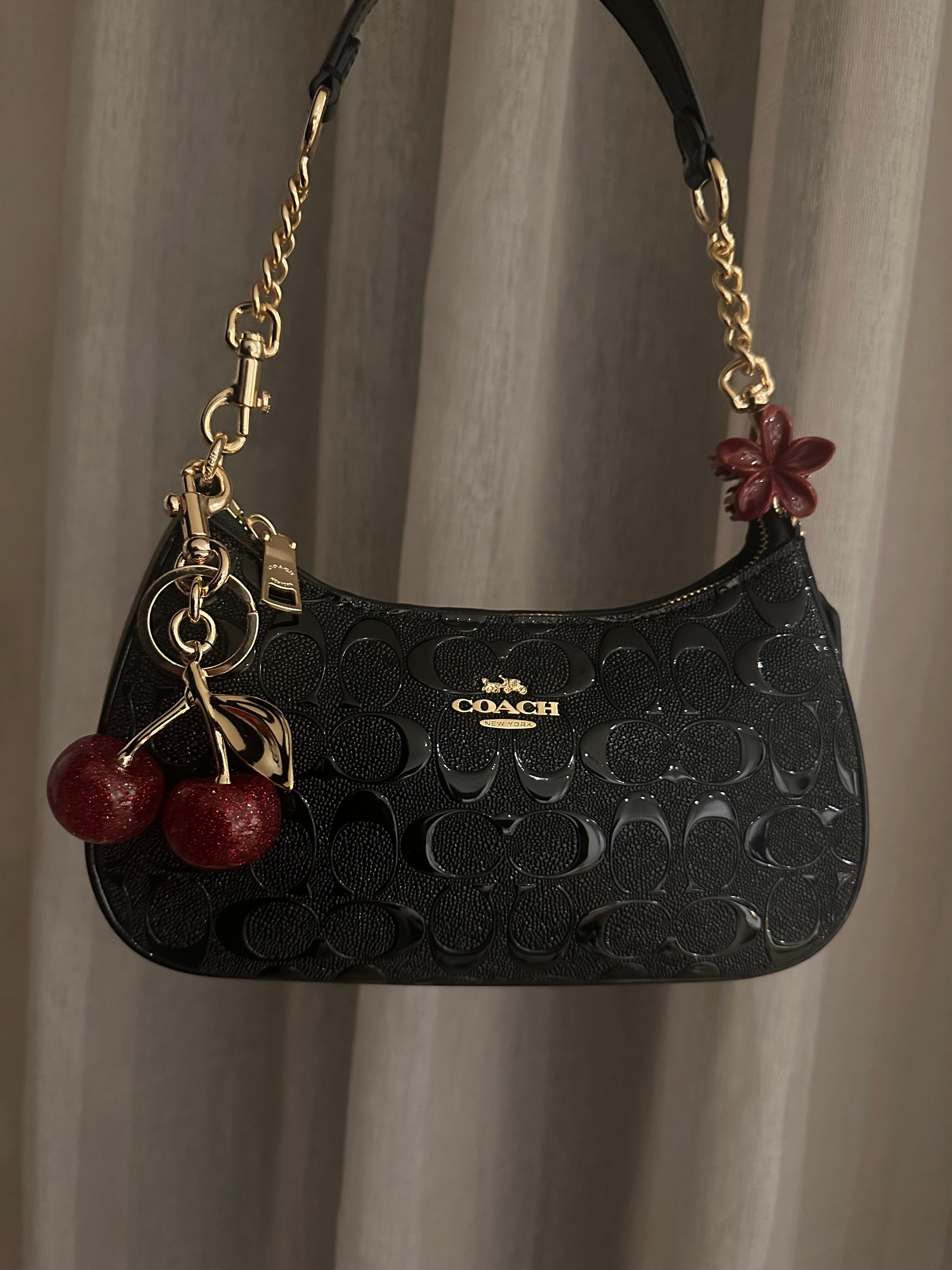 Black Teri Charmed bag