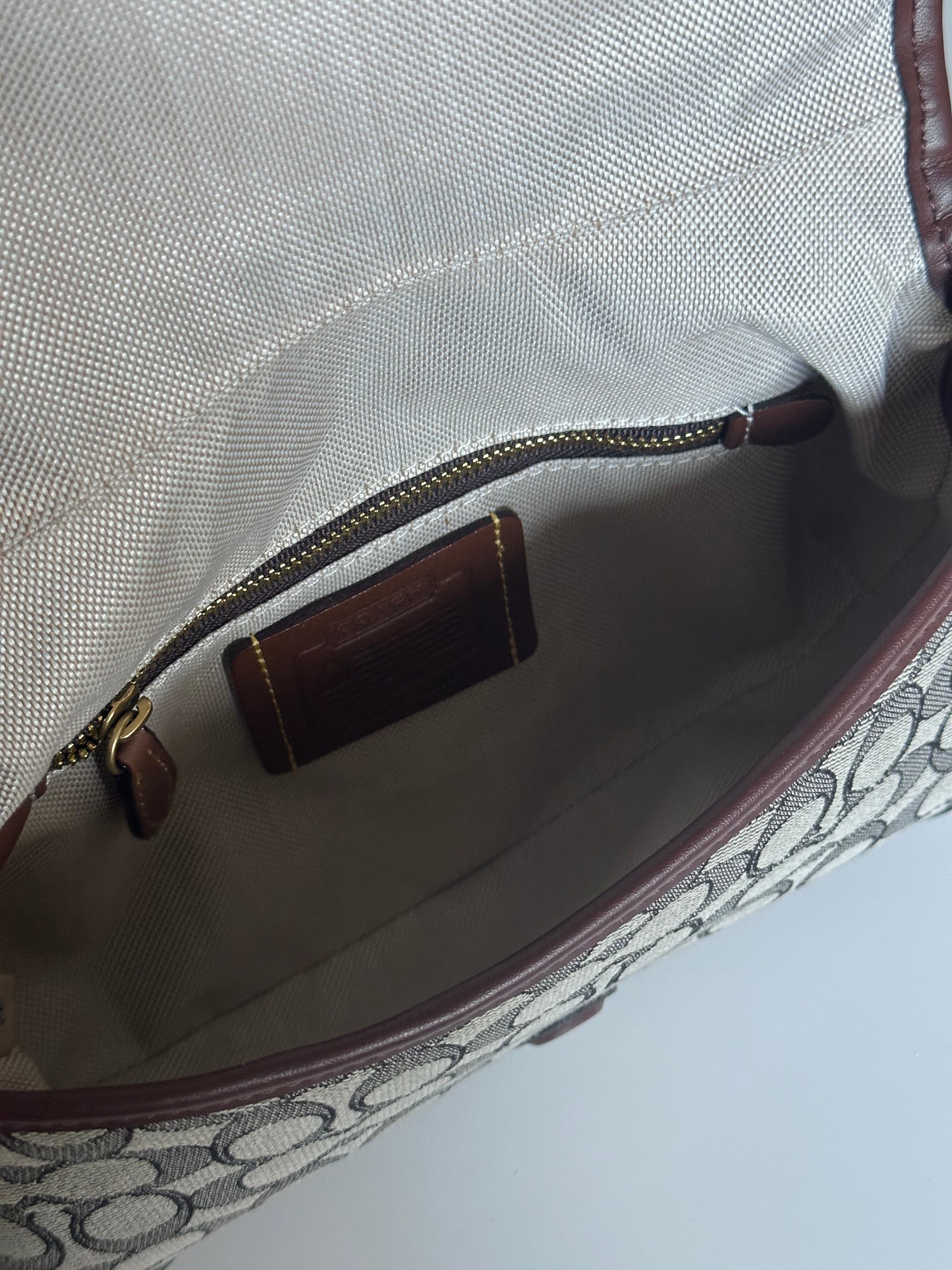 Vintage Soho Brown Leather Bag