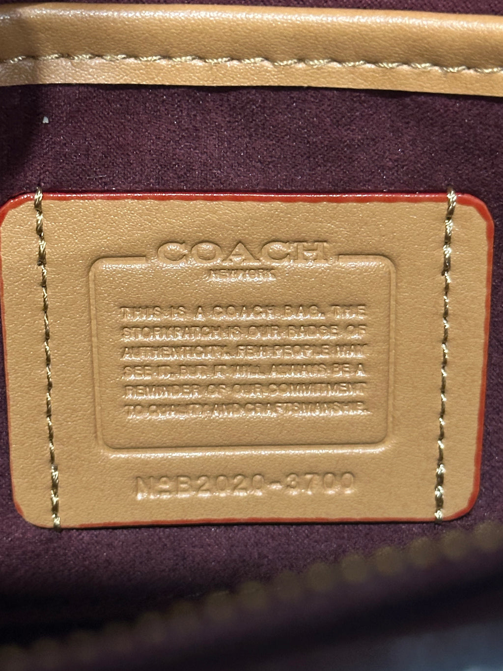 Denim leather Tabby 26 Charmed bag