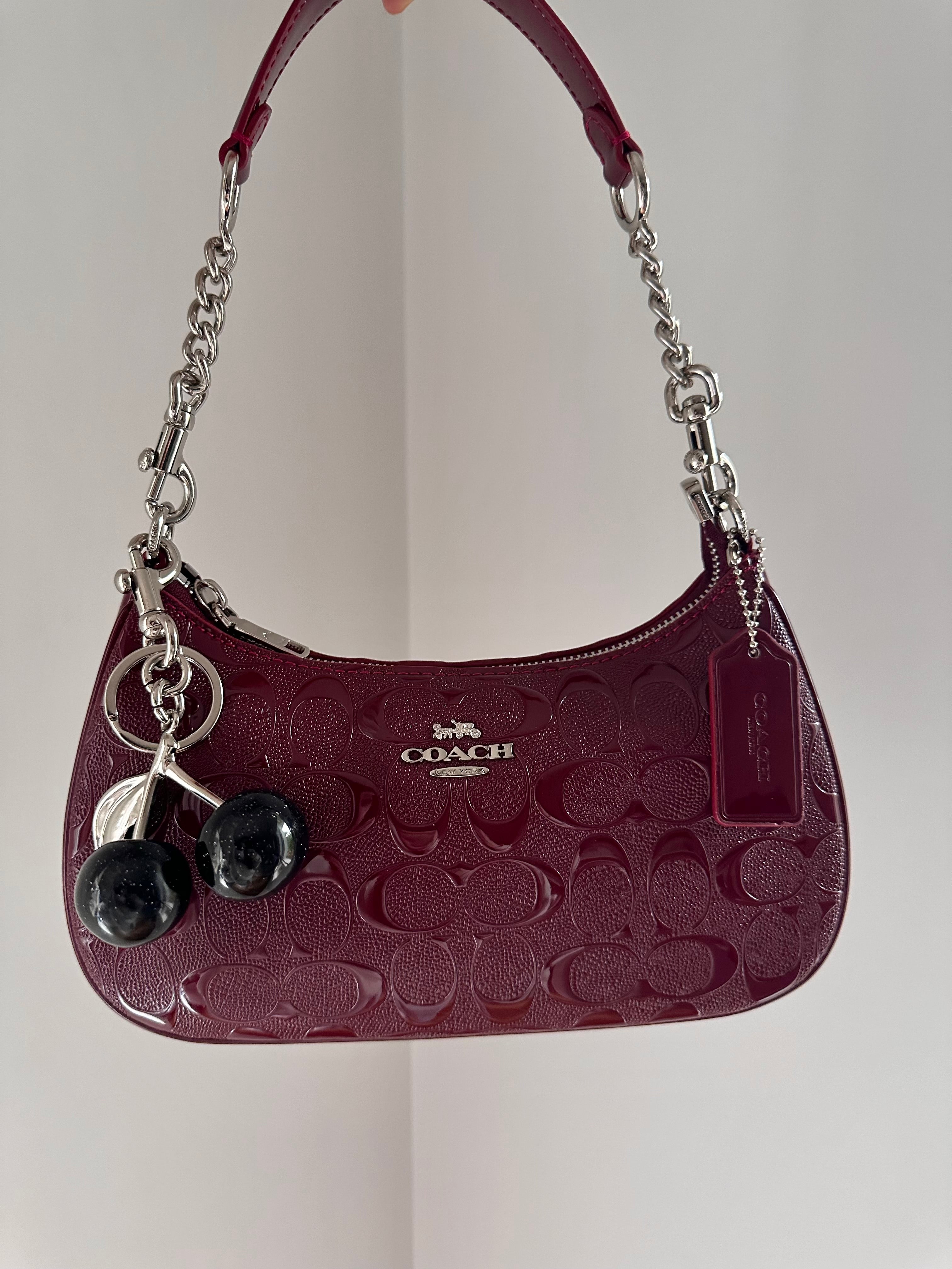 Red Teri Charmed bag