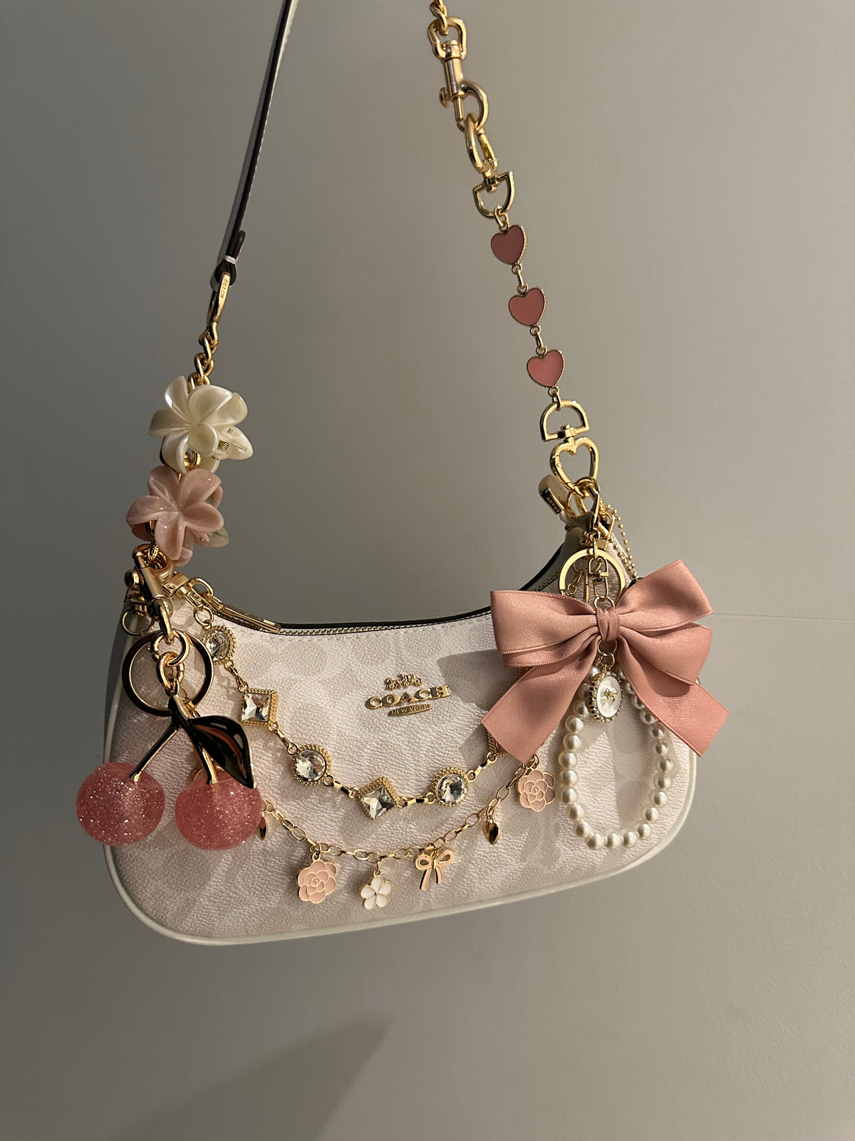 Chalk White Terri Bag