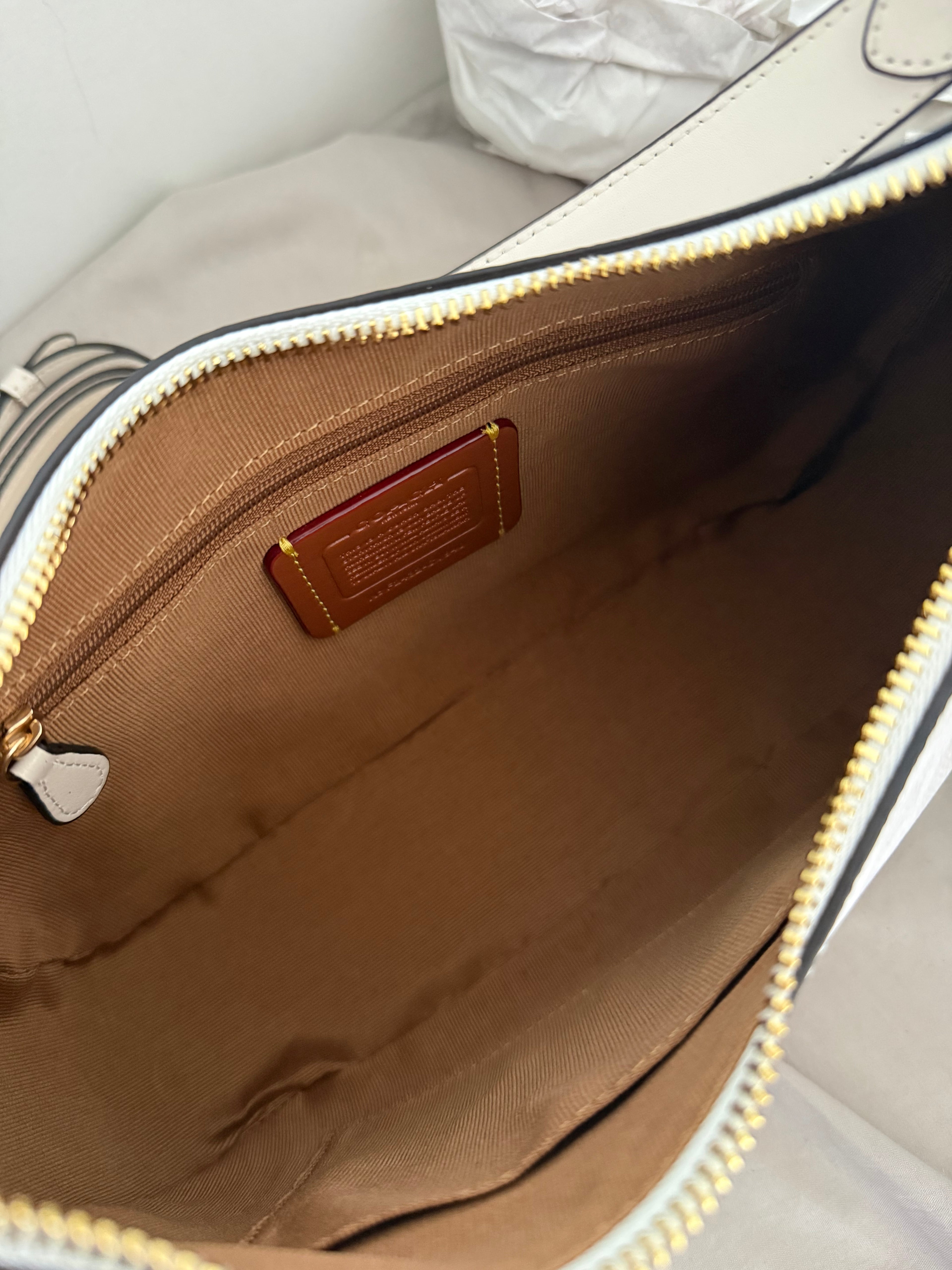 White Hobo Teri Charmed bag