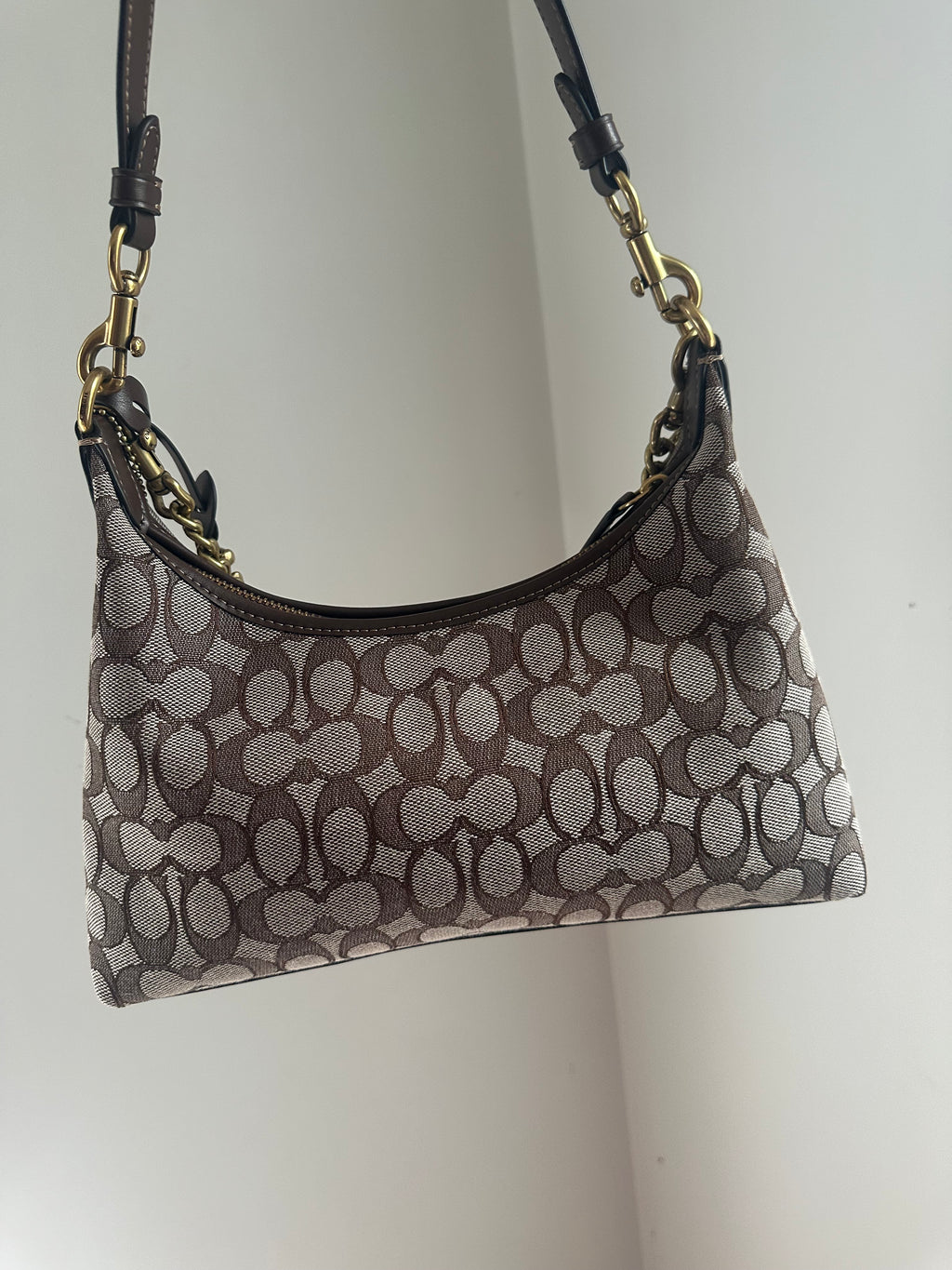 Juliet Shoulder Bag-Denim Brown