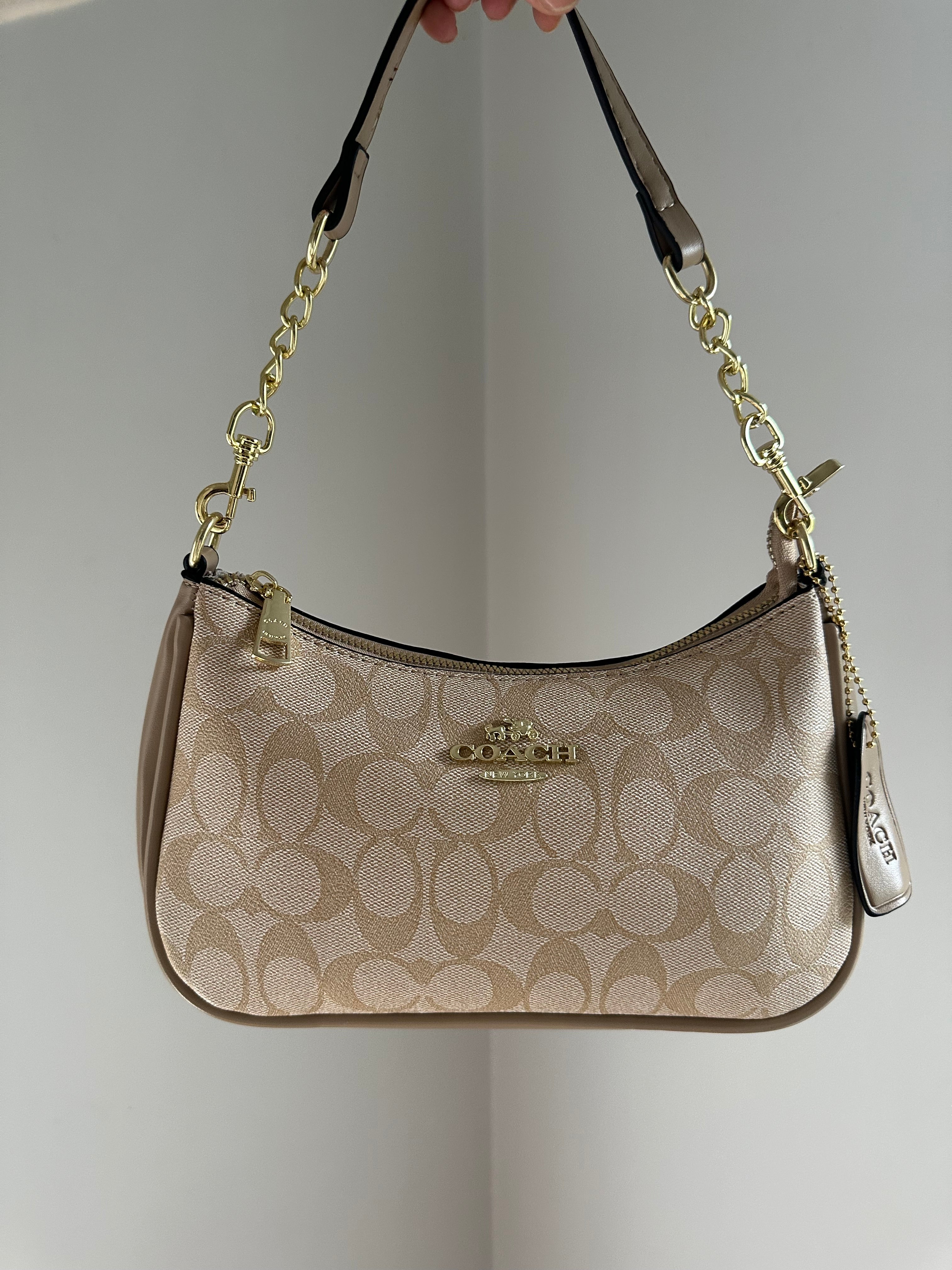 Khaki Gold Teri Bag