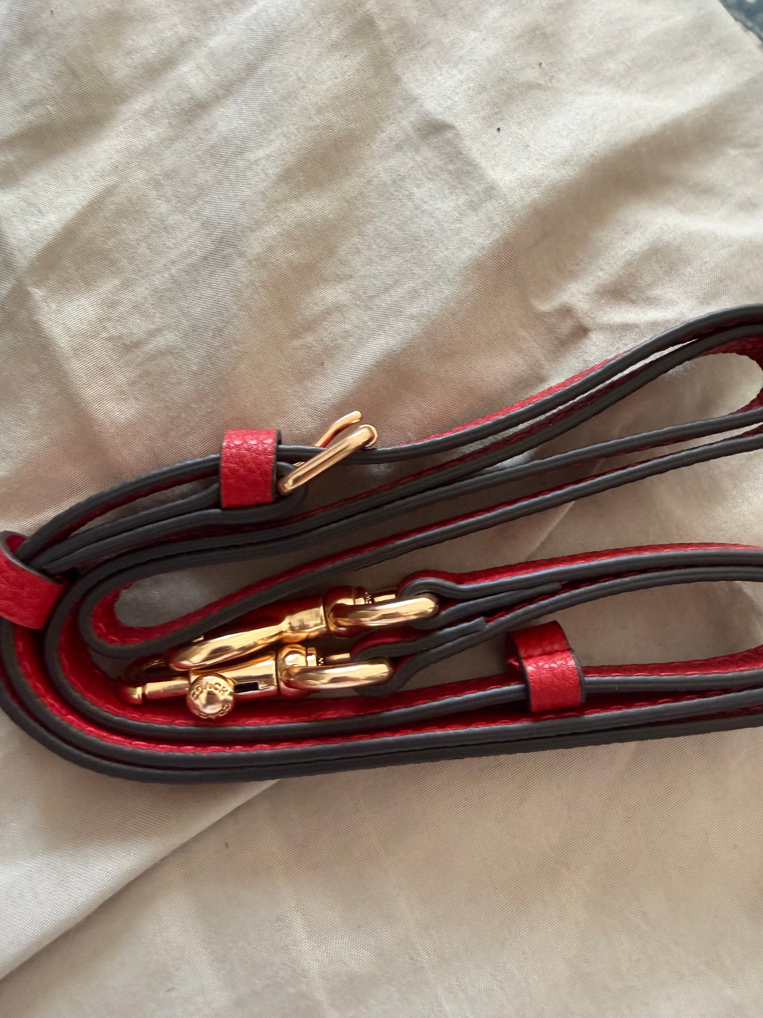 Red Teri Charmed bag