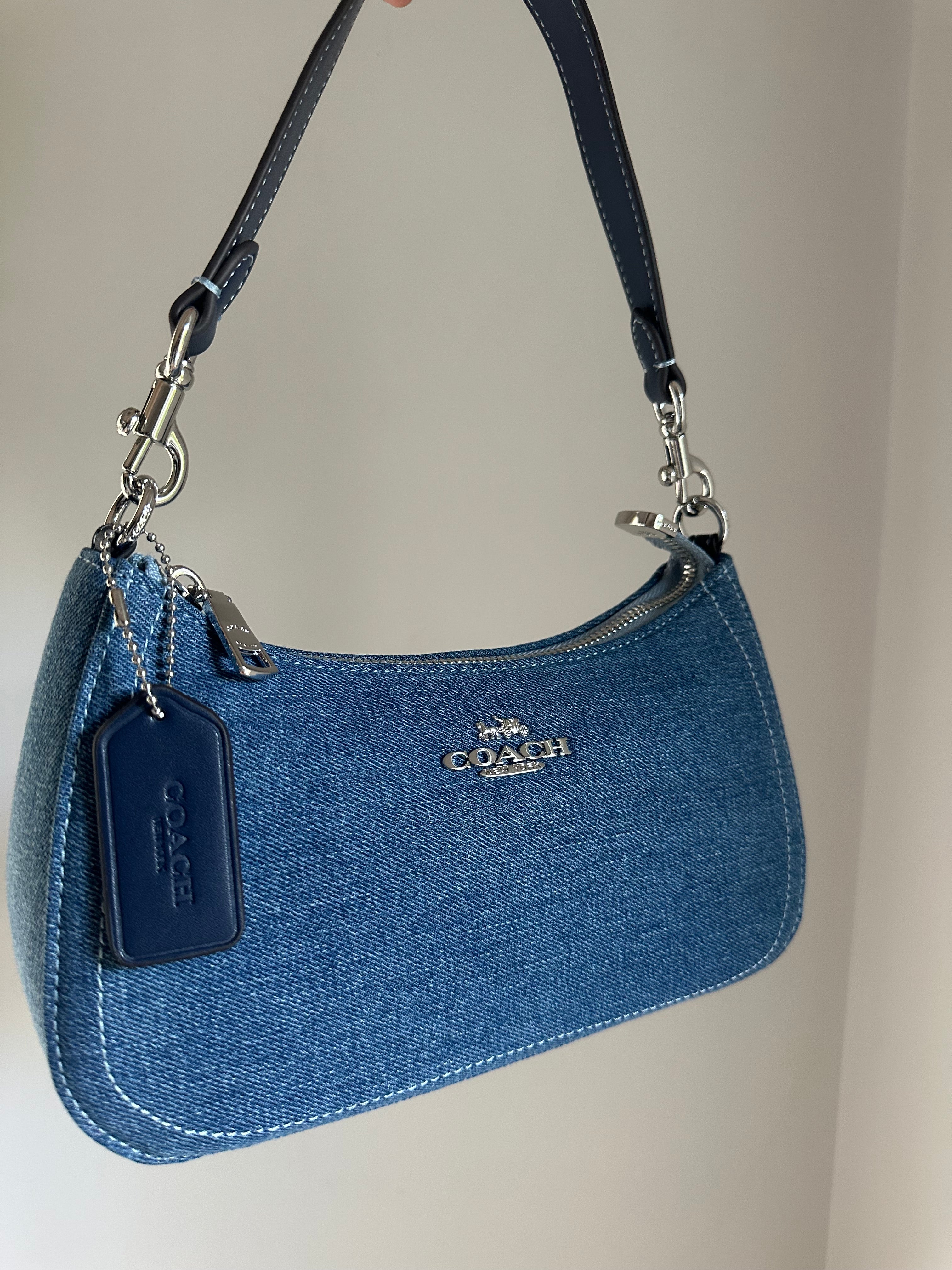 Teri Denim Shoulder Bag