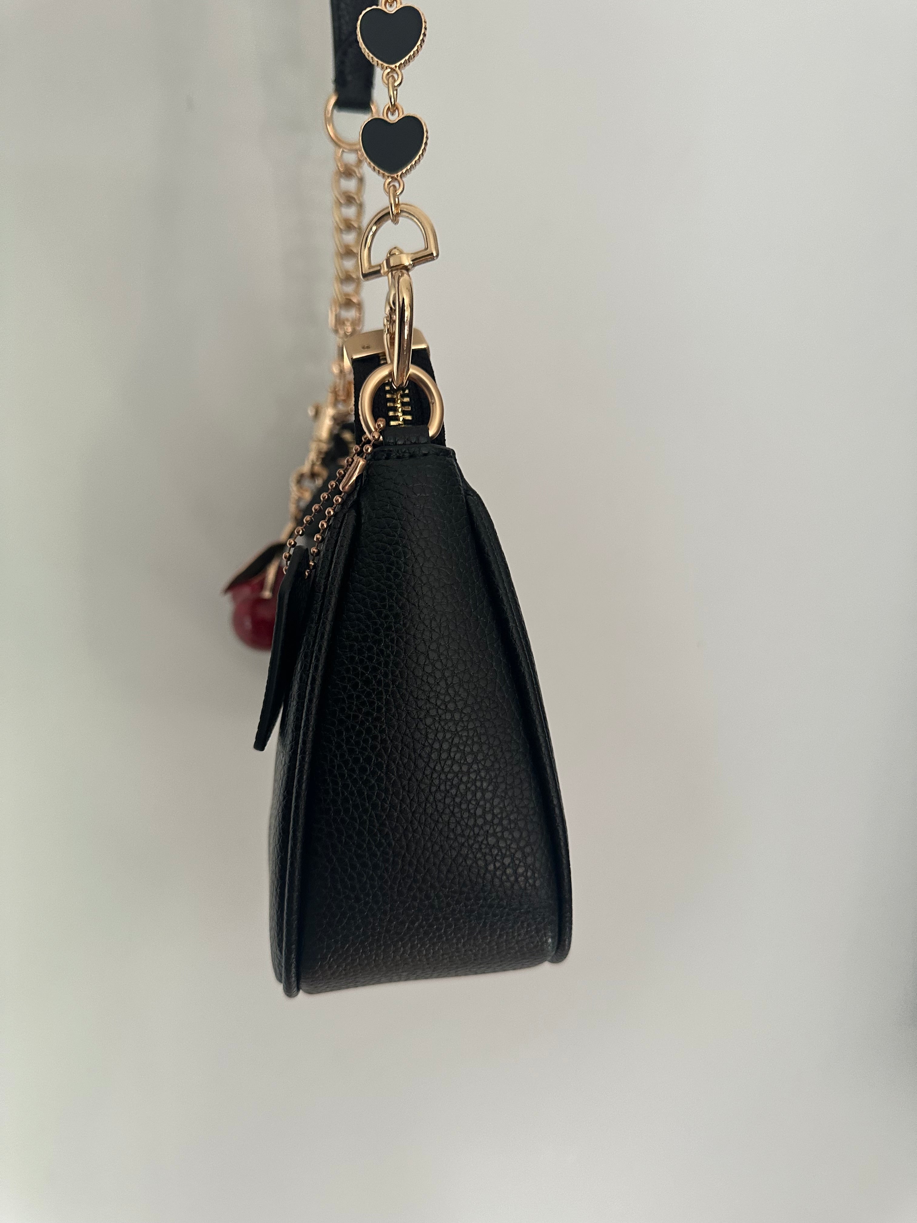 Teri Black Shoulder Handbag