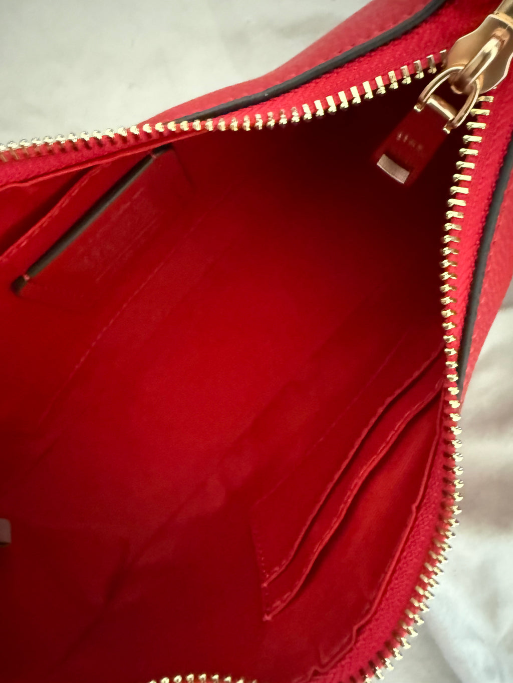Red Teri Charmed bag