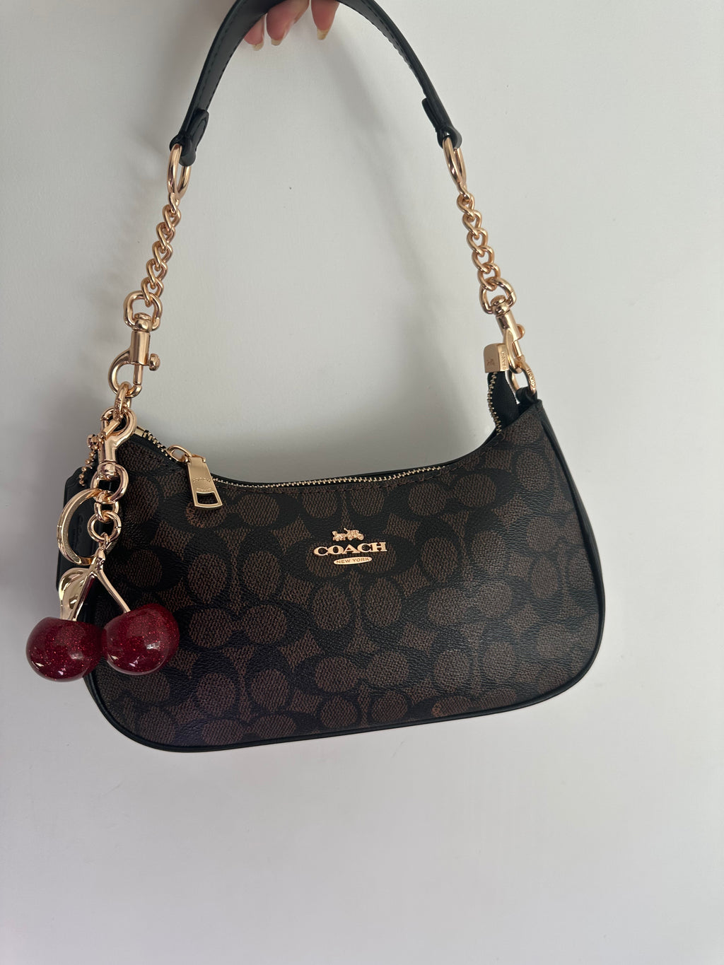 Teri Brown Shoulder Handbag