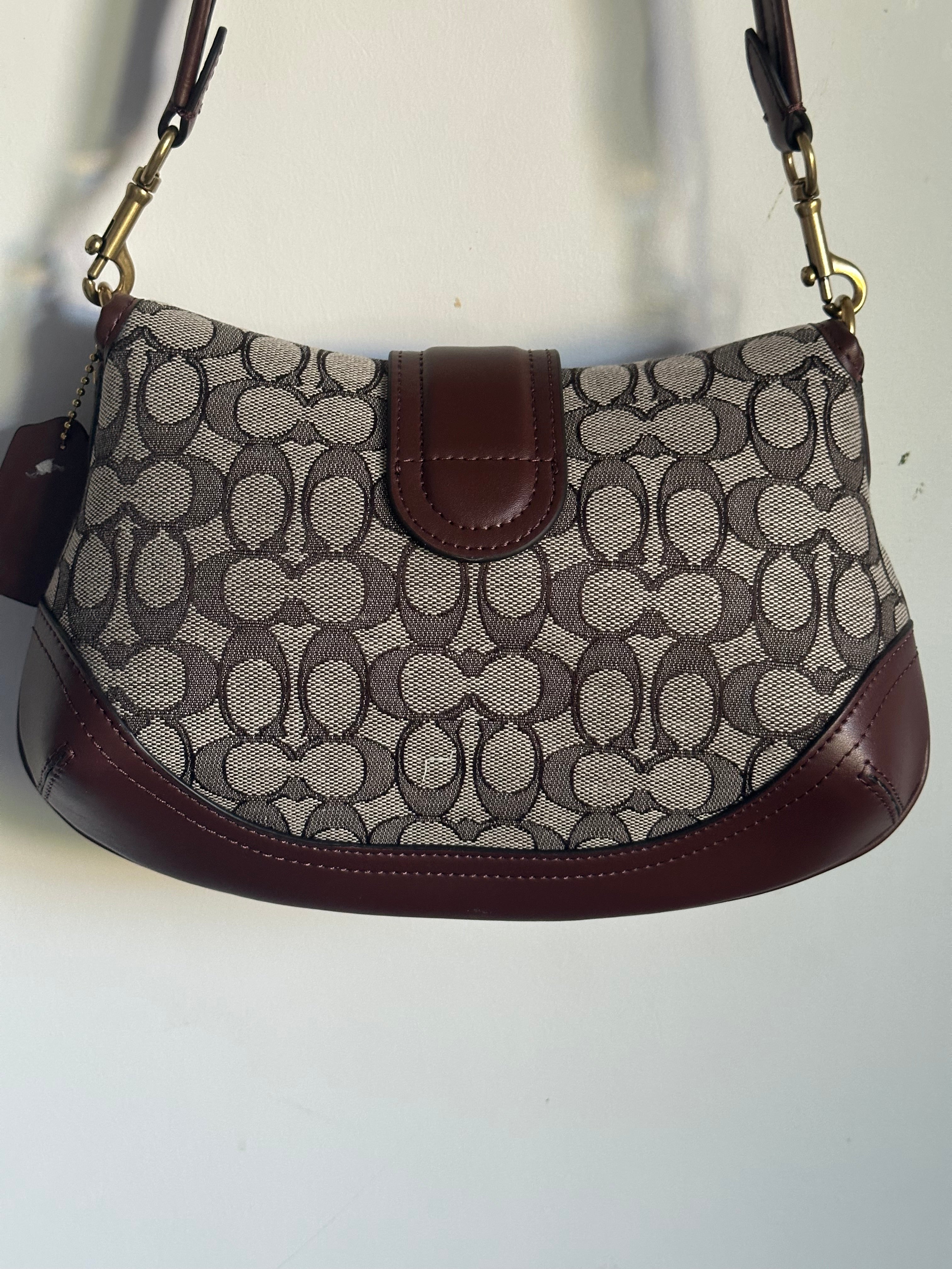 Vintage Soho Brown Leather Bag