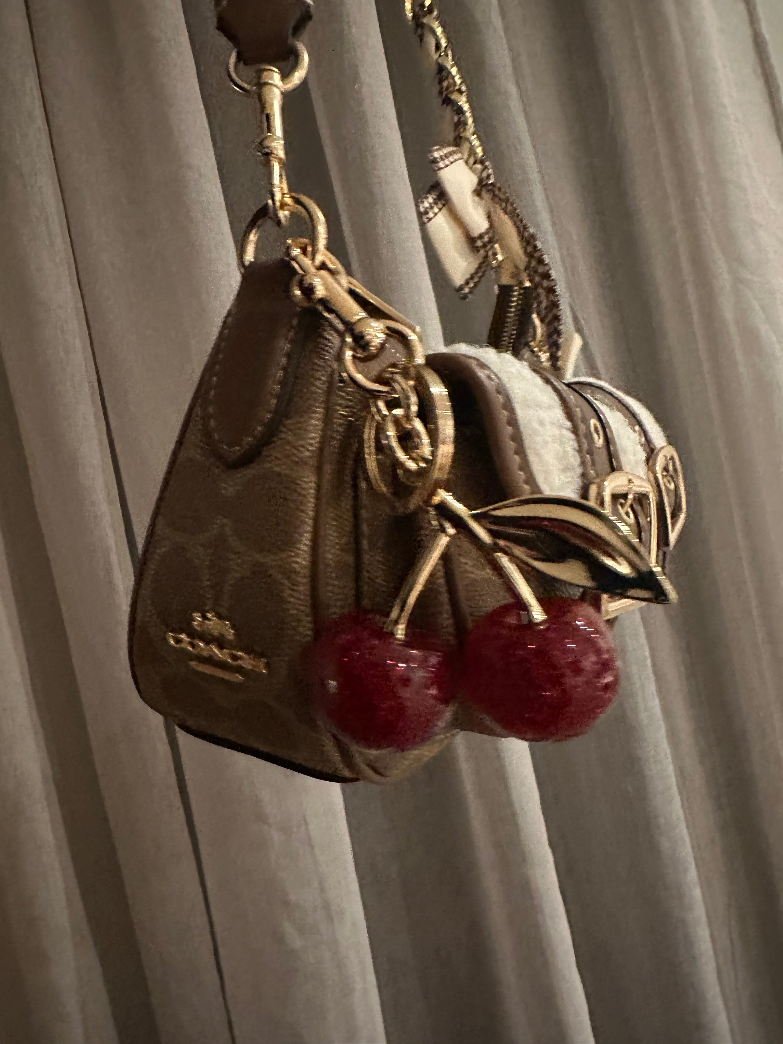 Ashton Shoulder Bag-Denim Brown