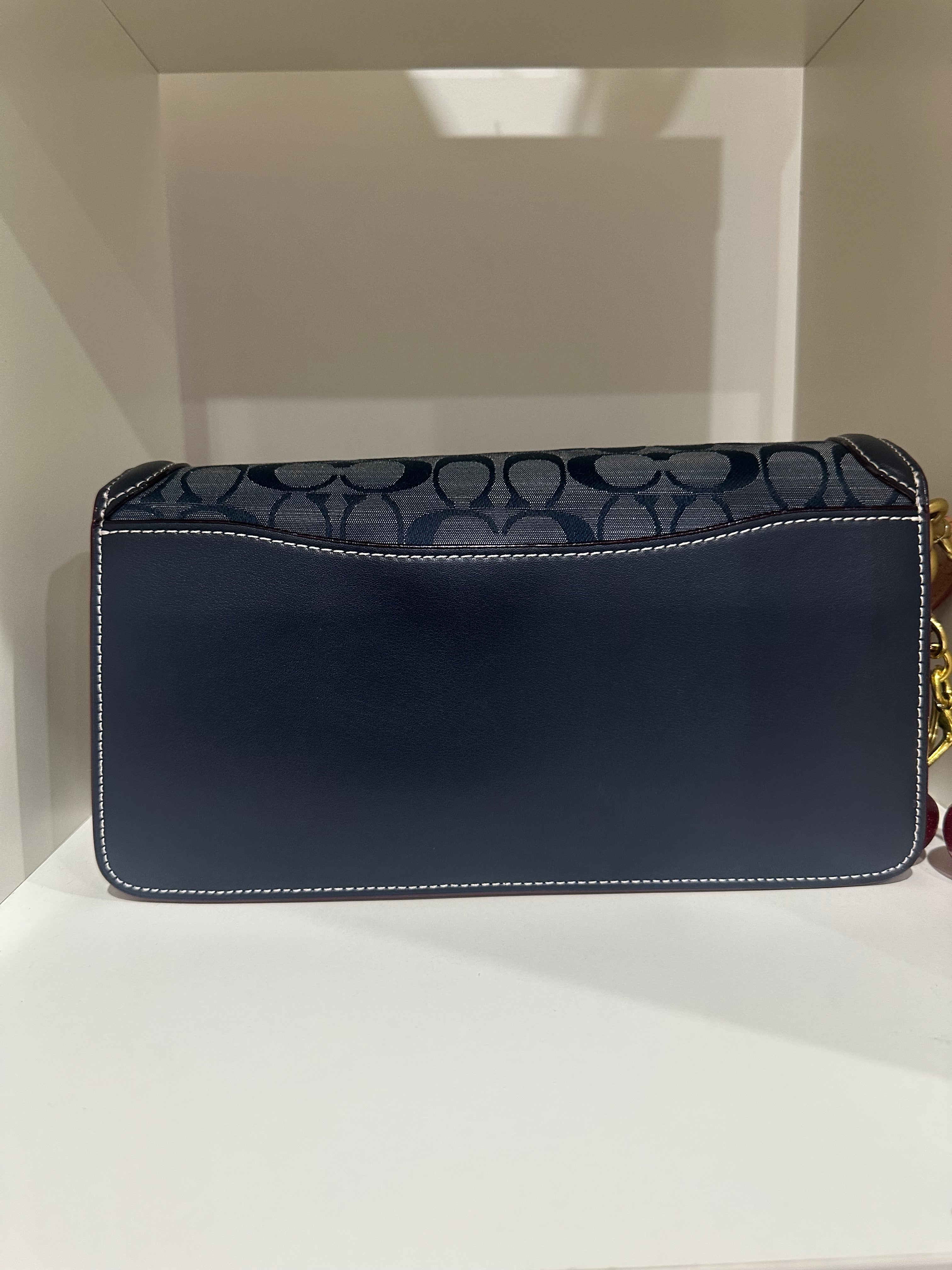 Denim leather Tabby 26 Charmed bag