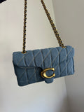 Denim leather Tabby 26 Charmed bag
