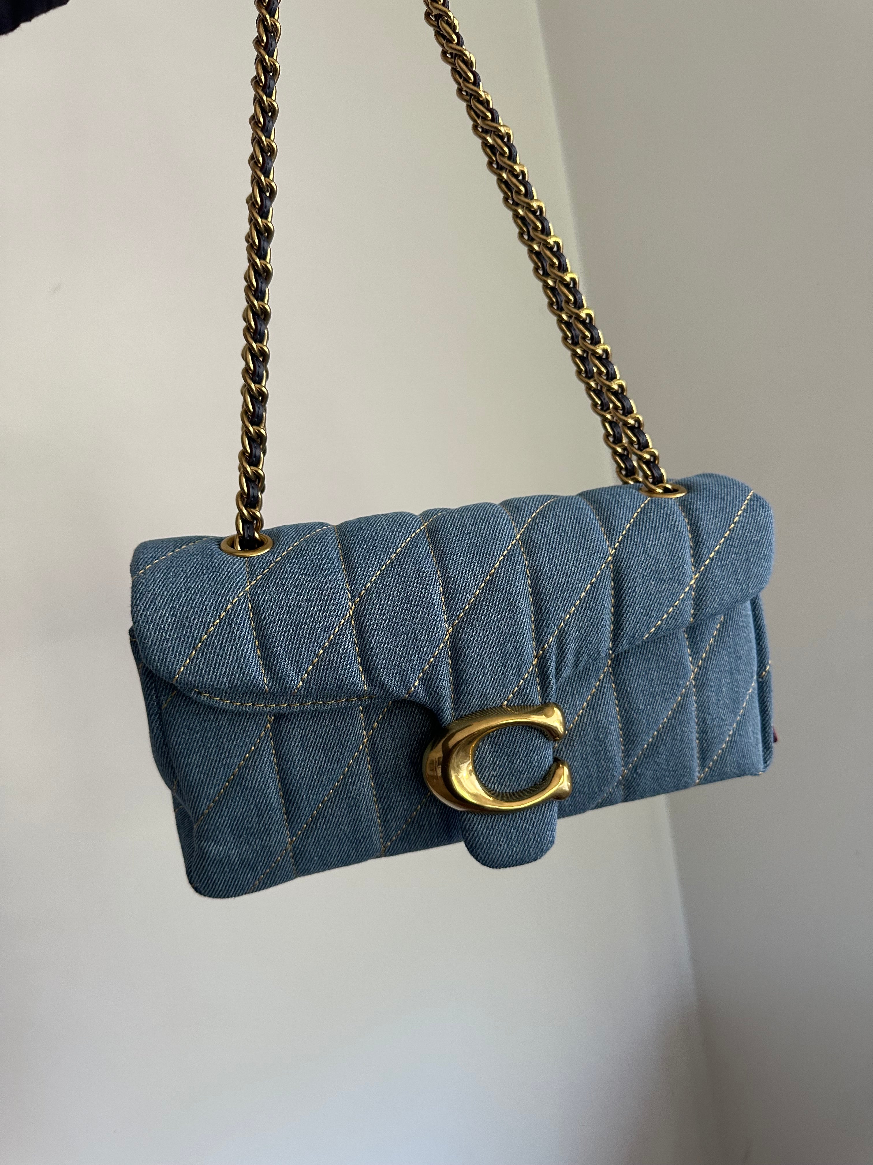 Denim leather Tabby 26 Charmed bag