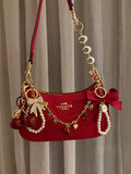 Red Teri Shoulder bag