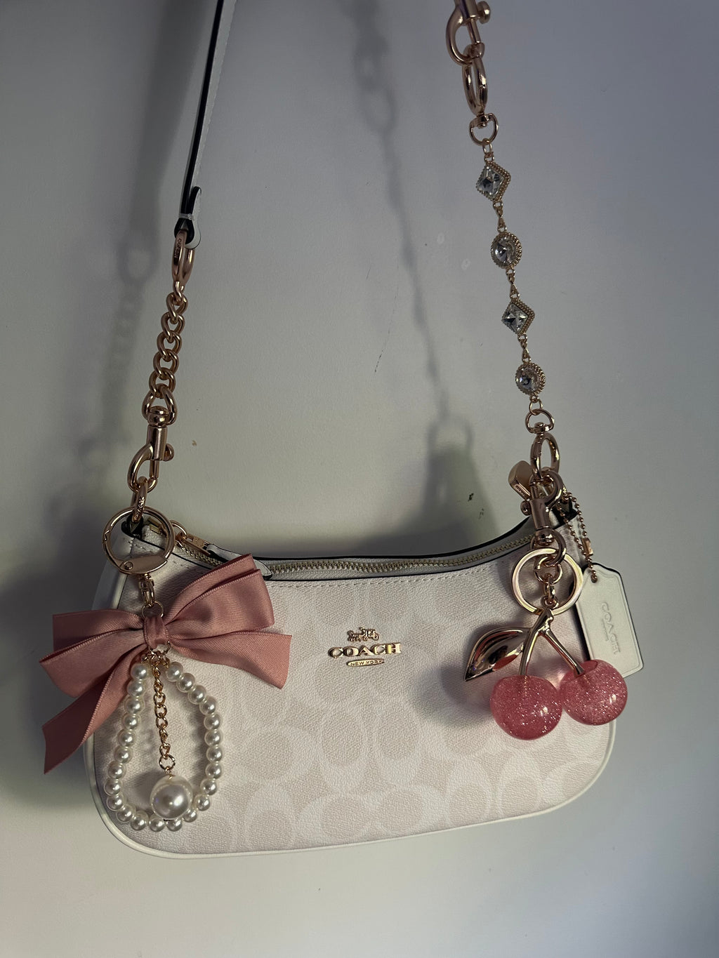 Chalk White Terri Bag