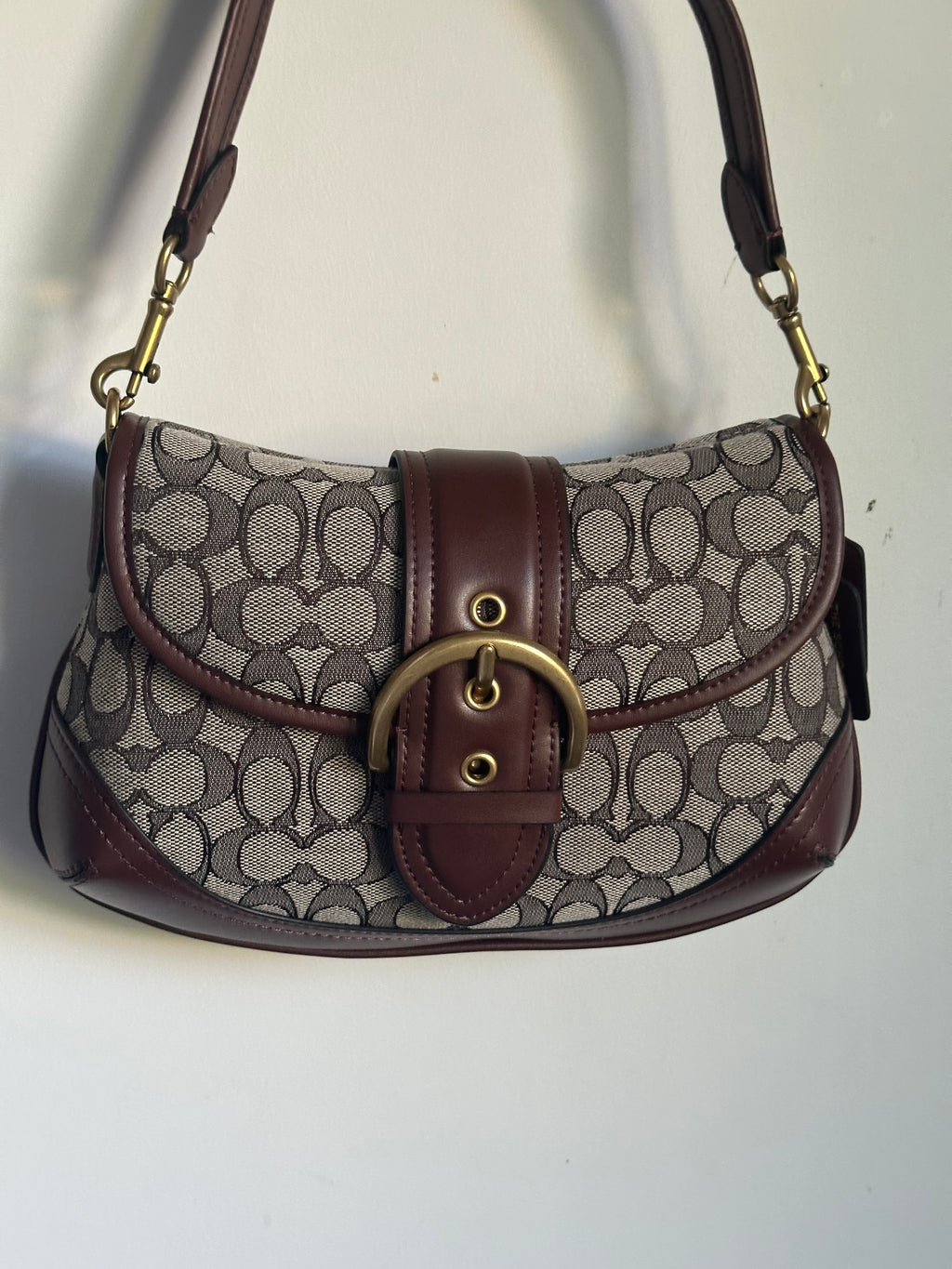 Vintage Soho Brown Leather Bag