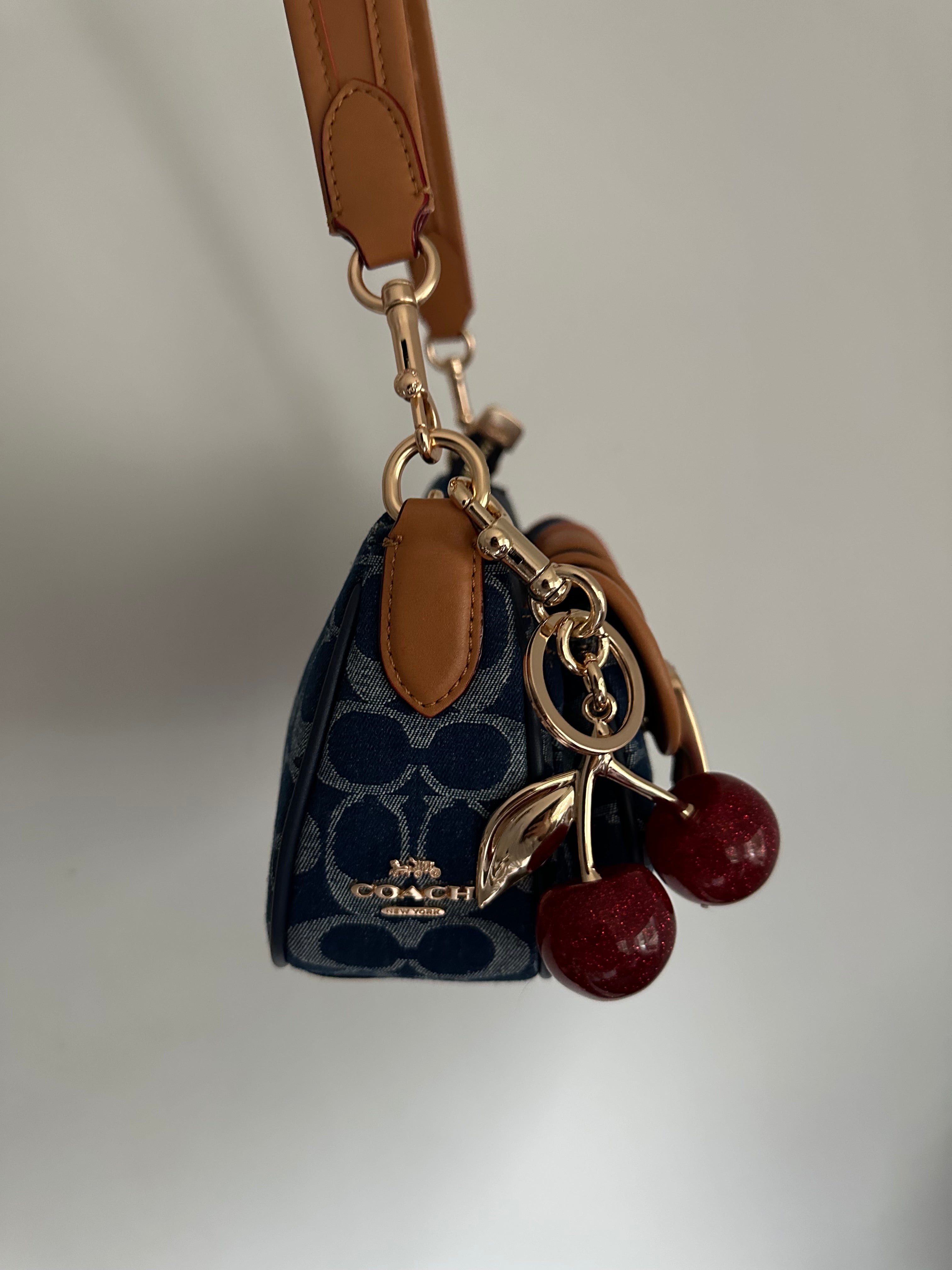 Denim Ashton Baguette Coach Shoulder bag