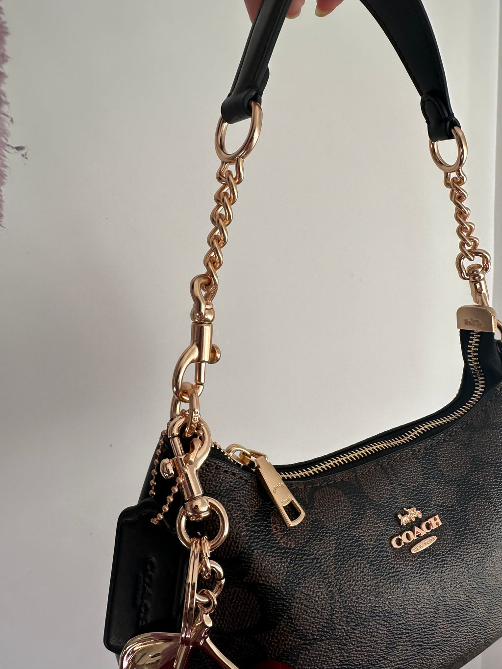 Teri Brown Shoulder Handbag