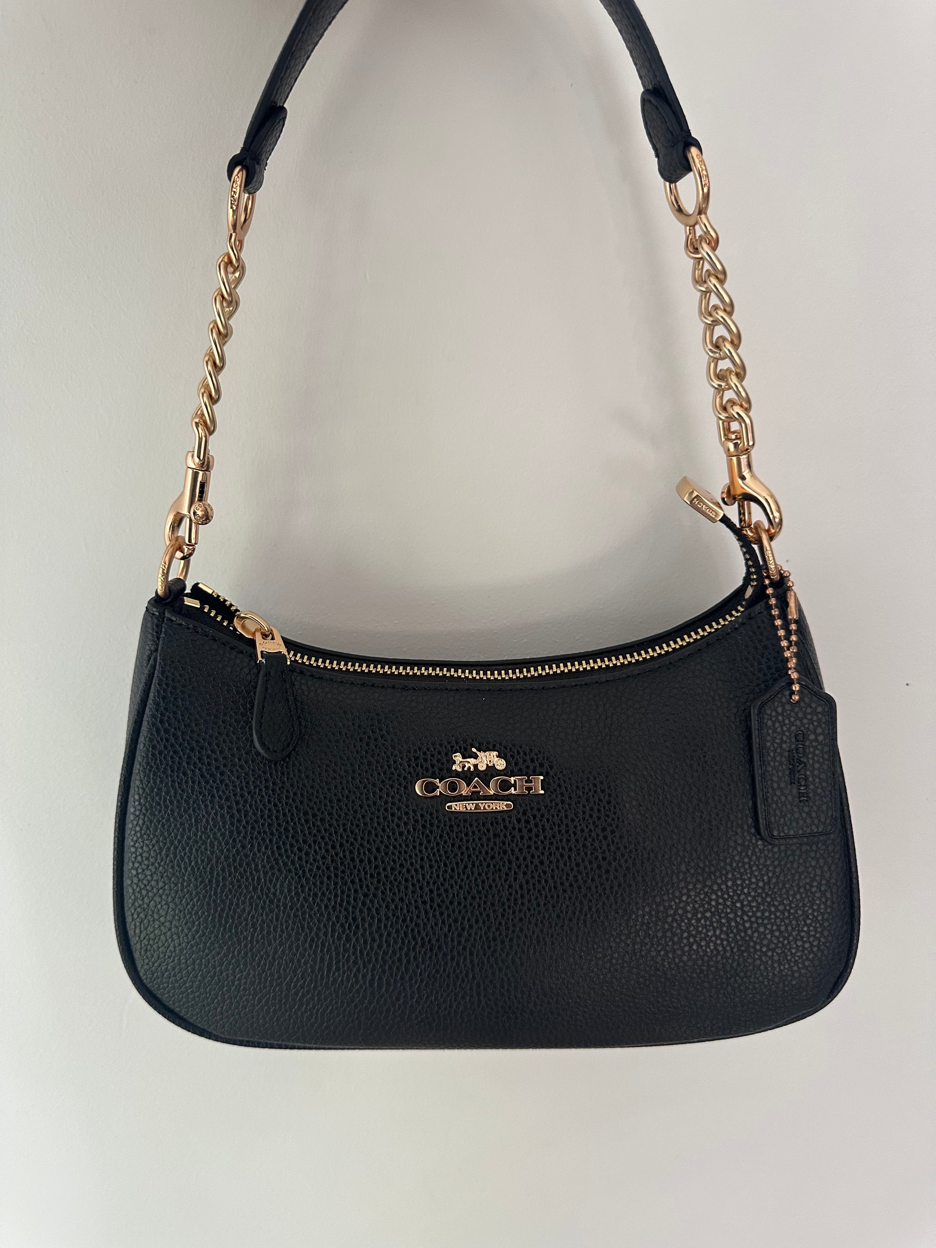 Teri Black Shoulder Handbag
