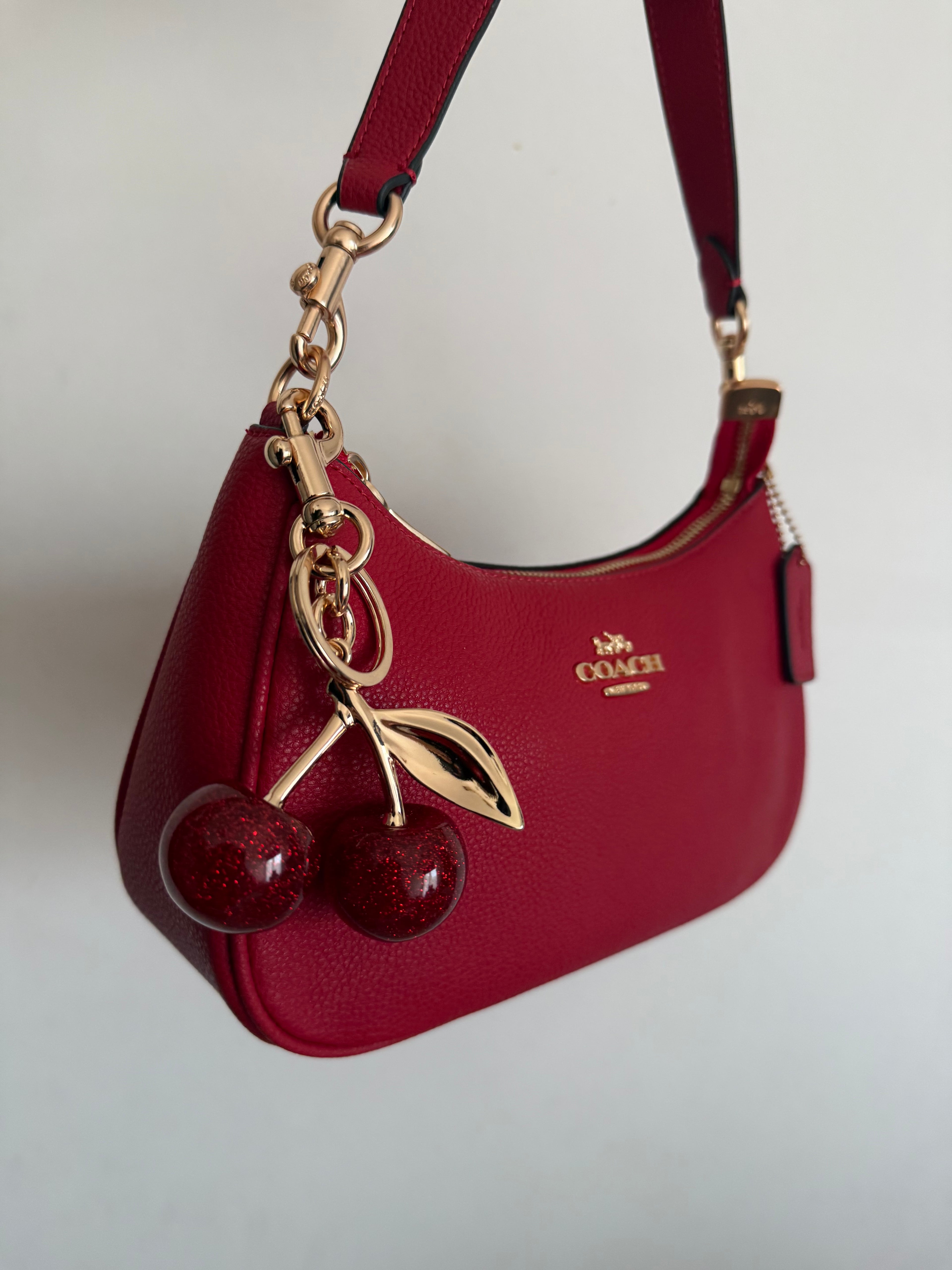 Red Teri Charmed bag