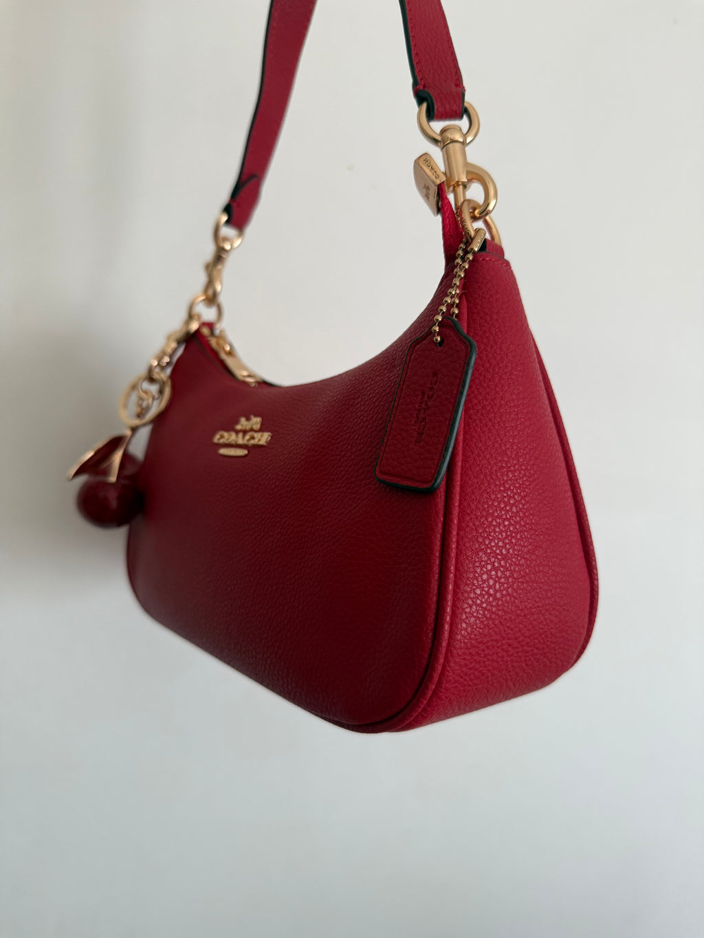 Red Teri Charmed bag