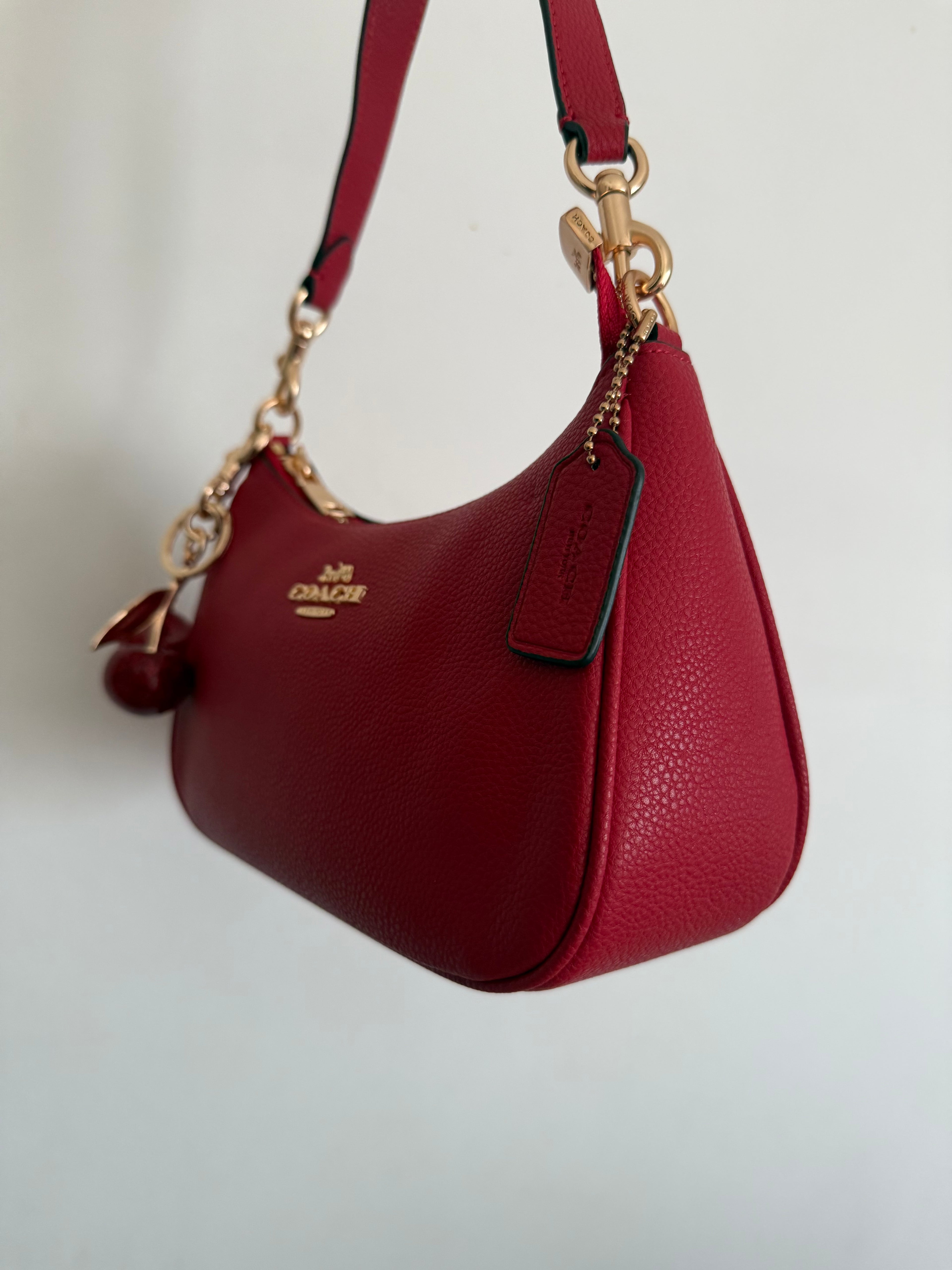 Red Teri Charmed bag