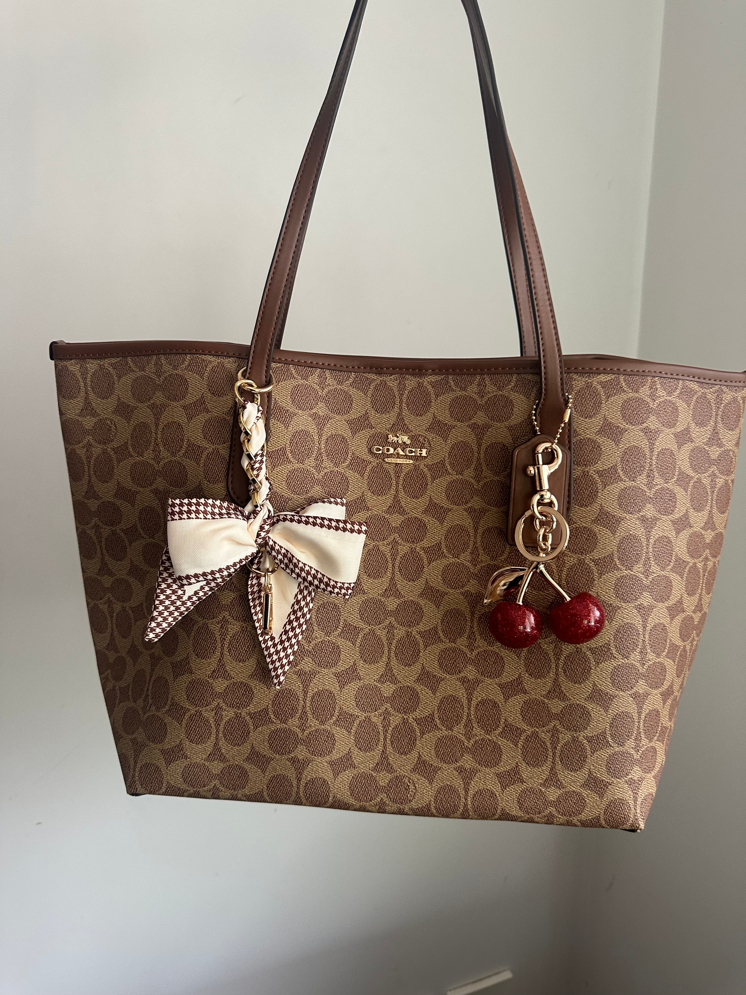 Brown Charmed Teri Tote Bag