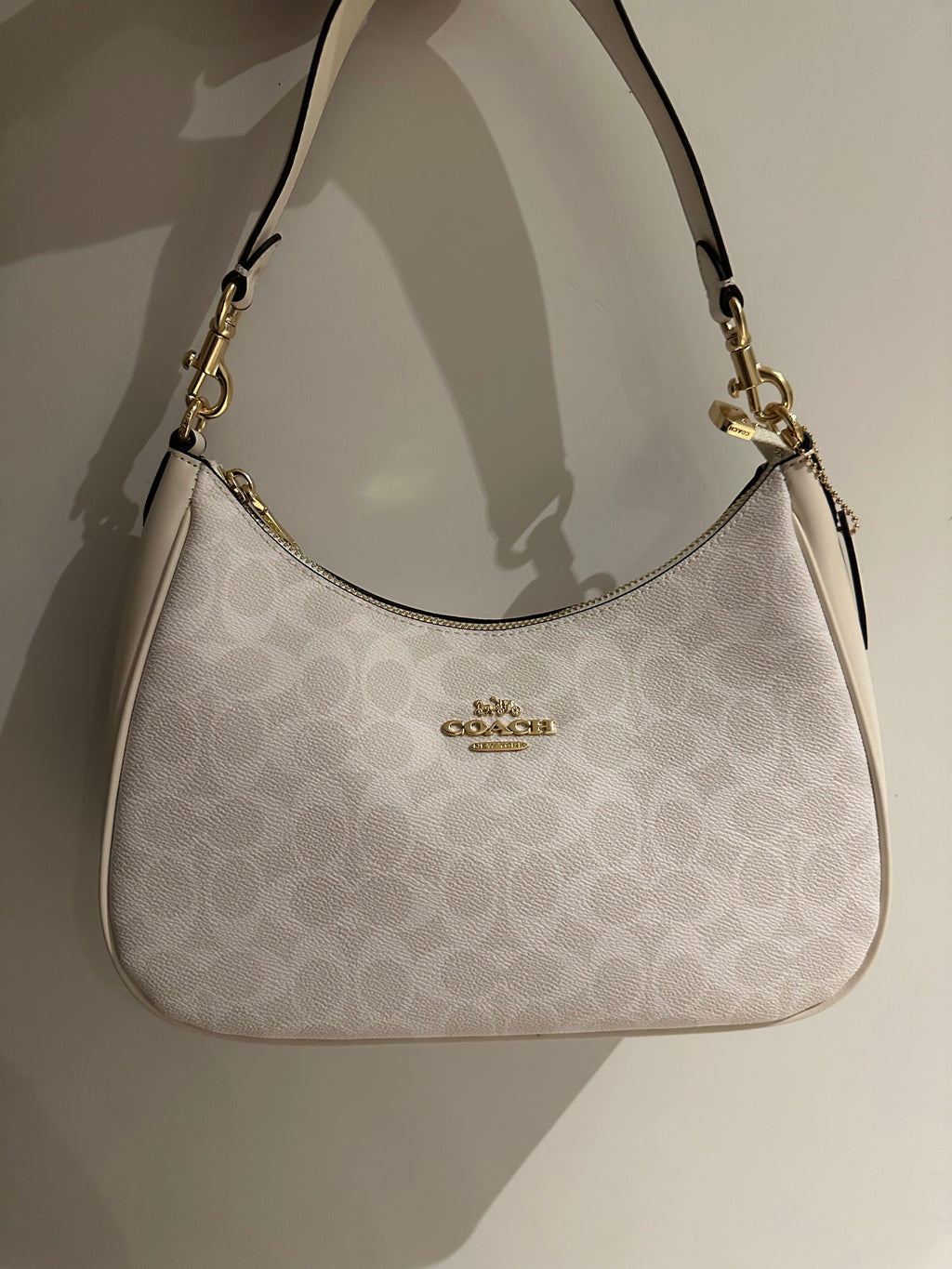 White Hobo Teri Charmed bag