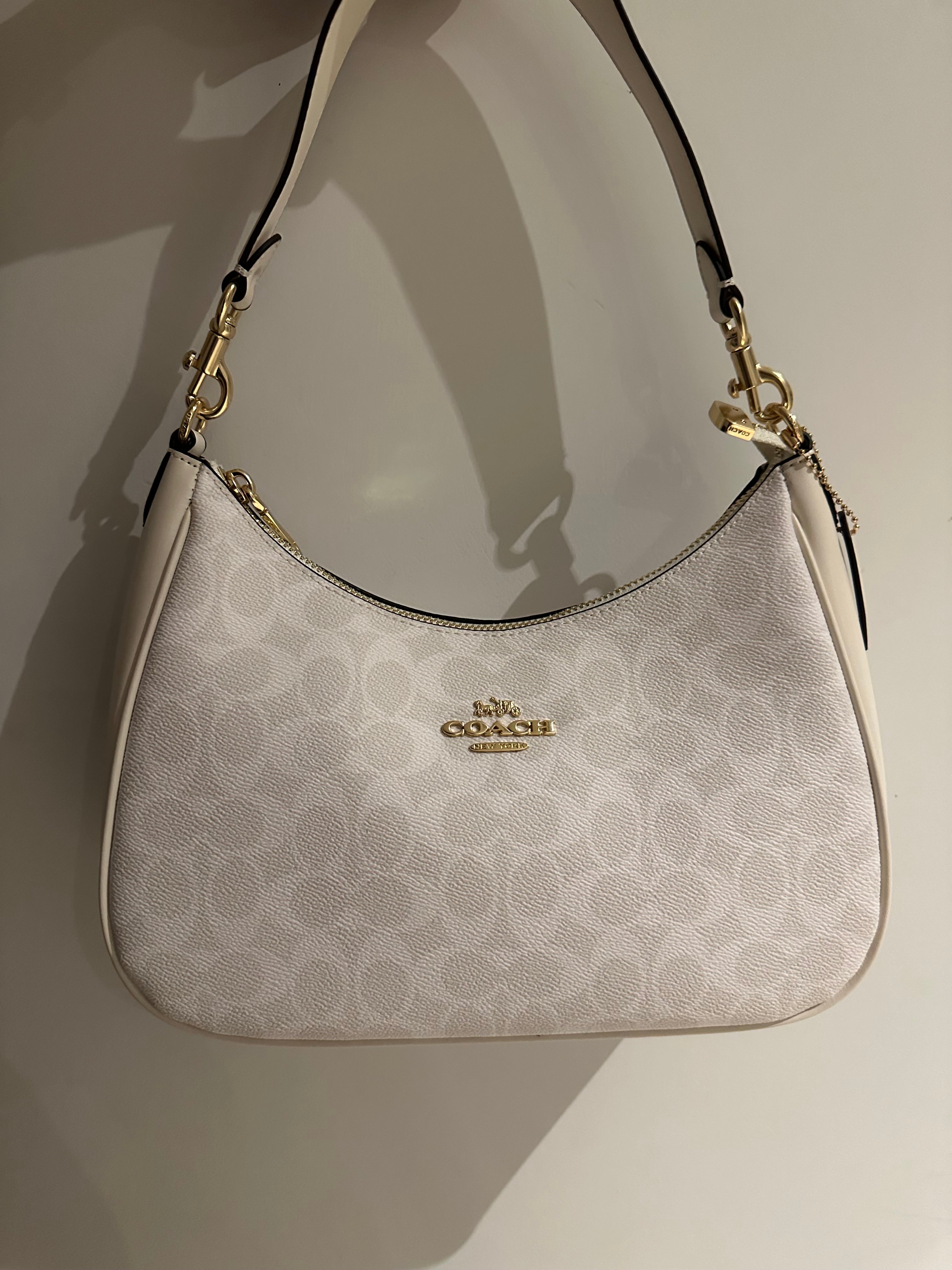 White Hobo Teri Charmed bag