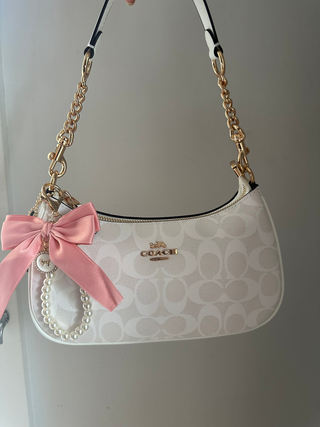 Chalk White Terri Bag