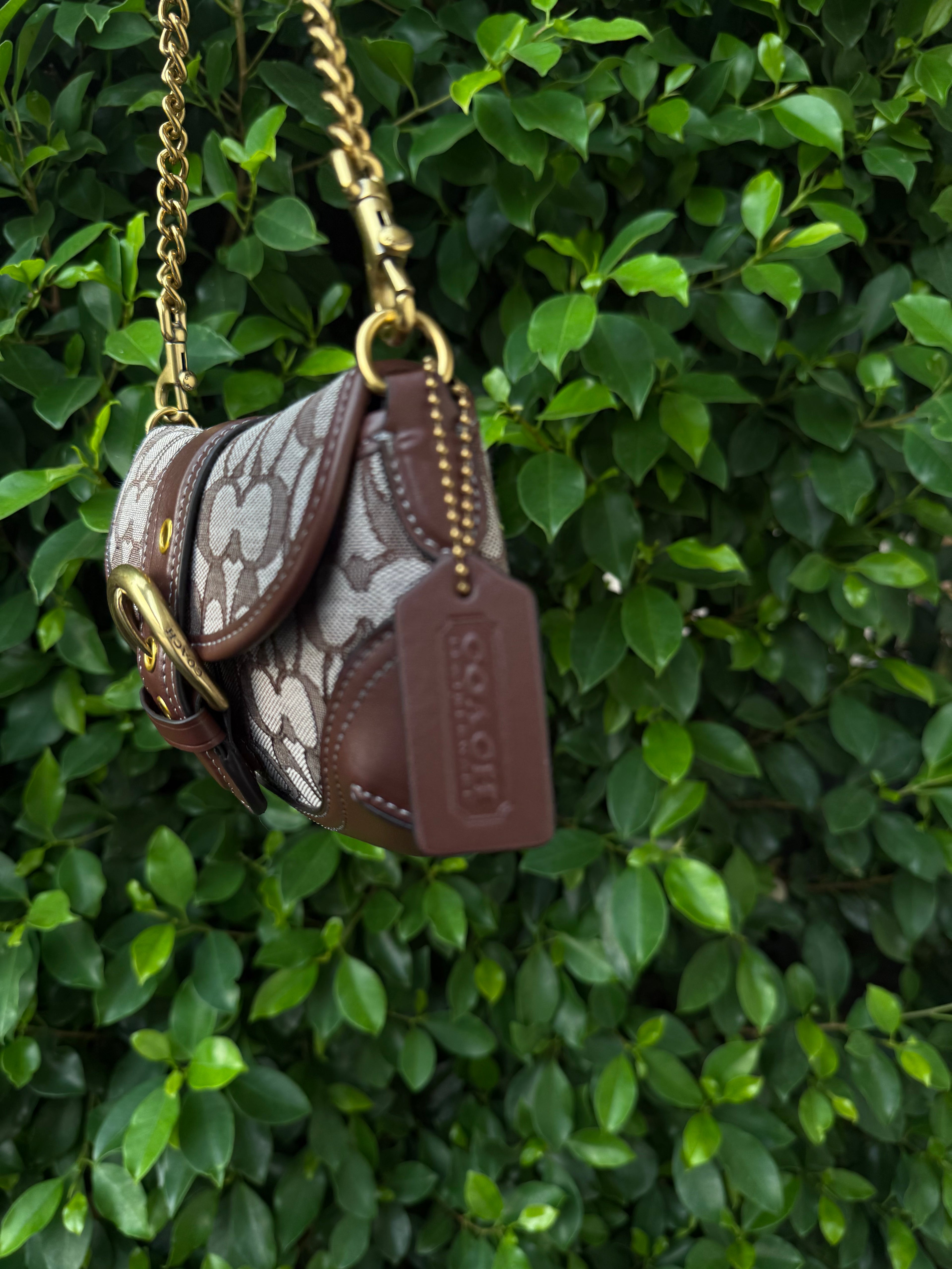 Vintage Soho Brown Leather Bag