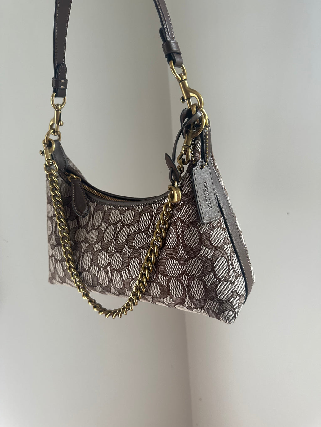 Juliet Shoulder Bag-Denim Brown