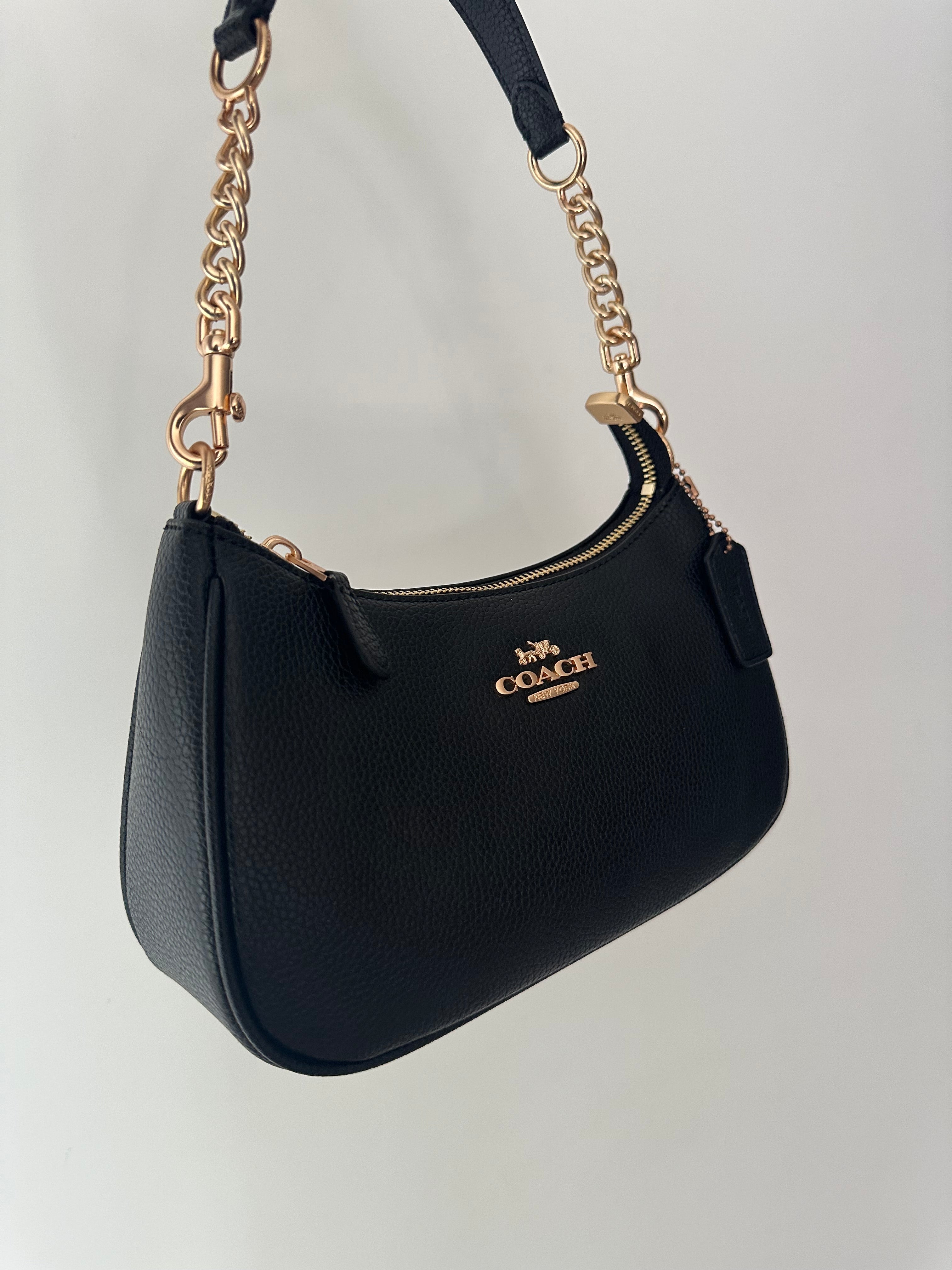 Teri Black Shoulder Handbag