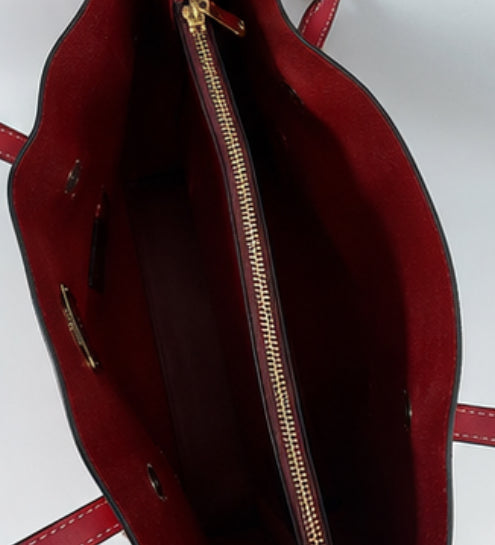 Cherry Tote Coach Shoulder Handbag