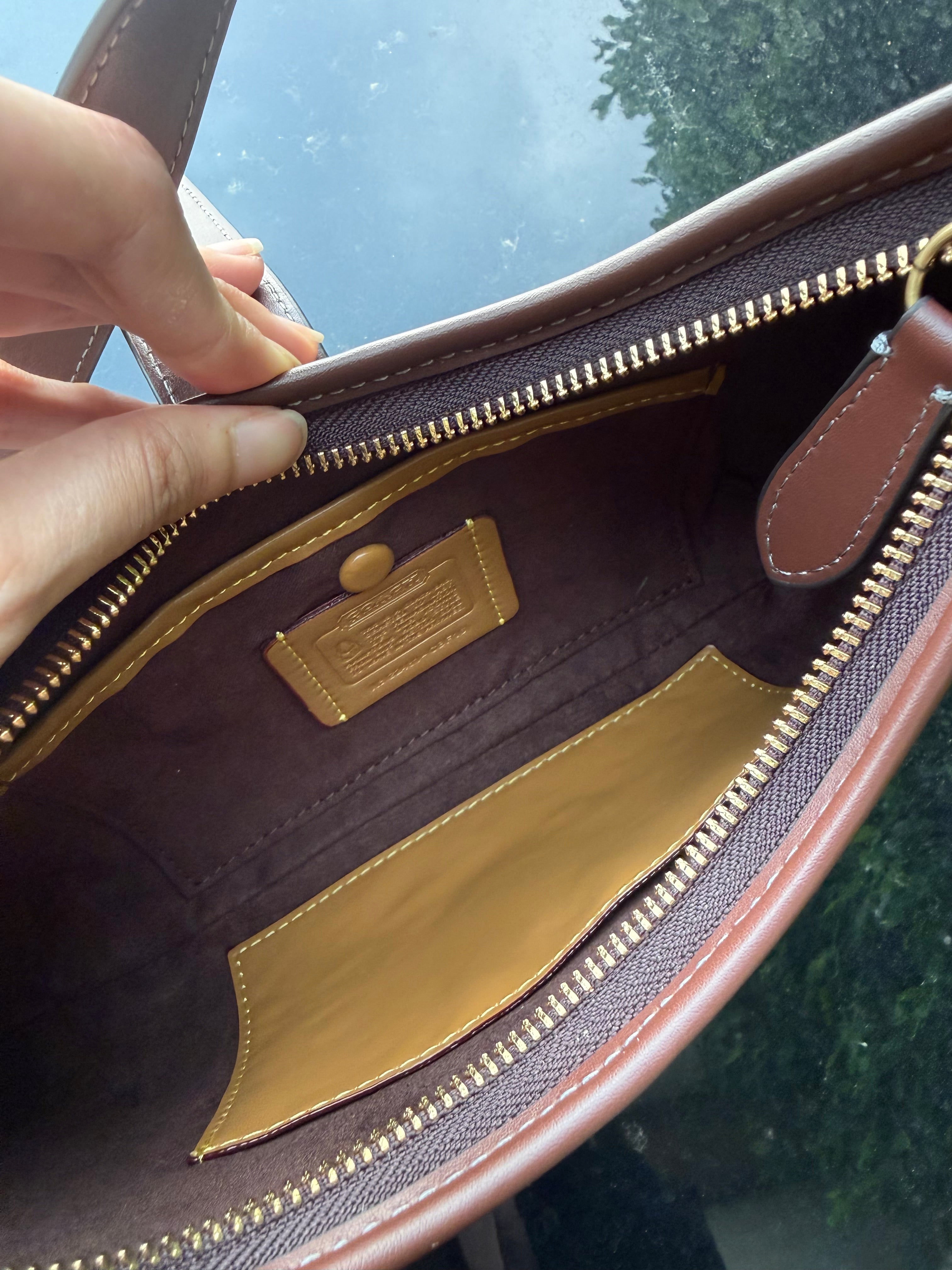 Vintage Soho Brown Leather Bag