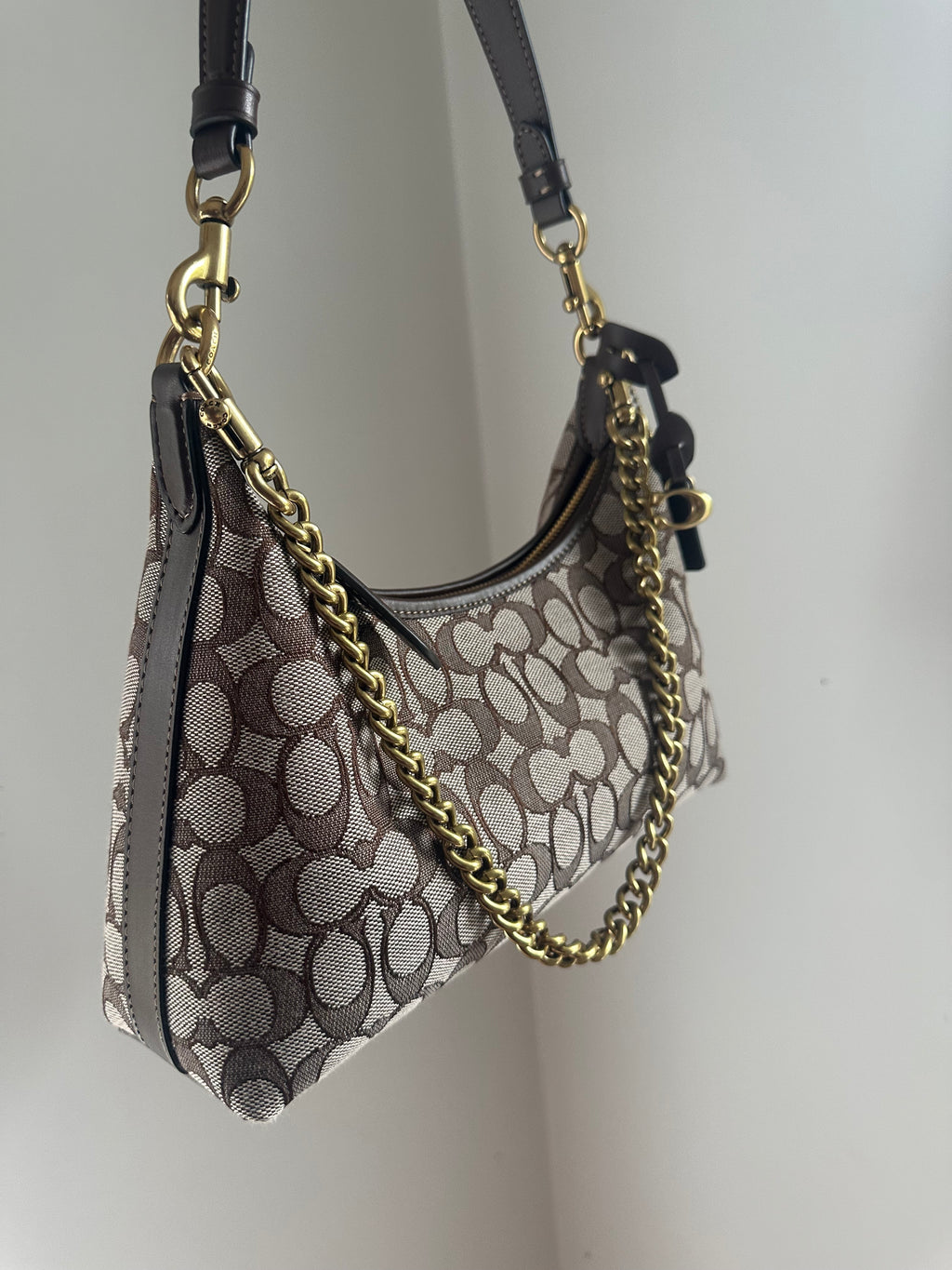 Juliet Shoulder Bag-Denim Brown