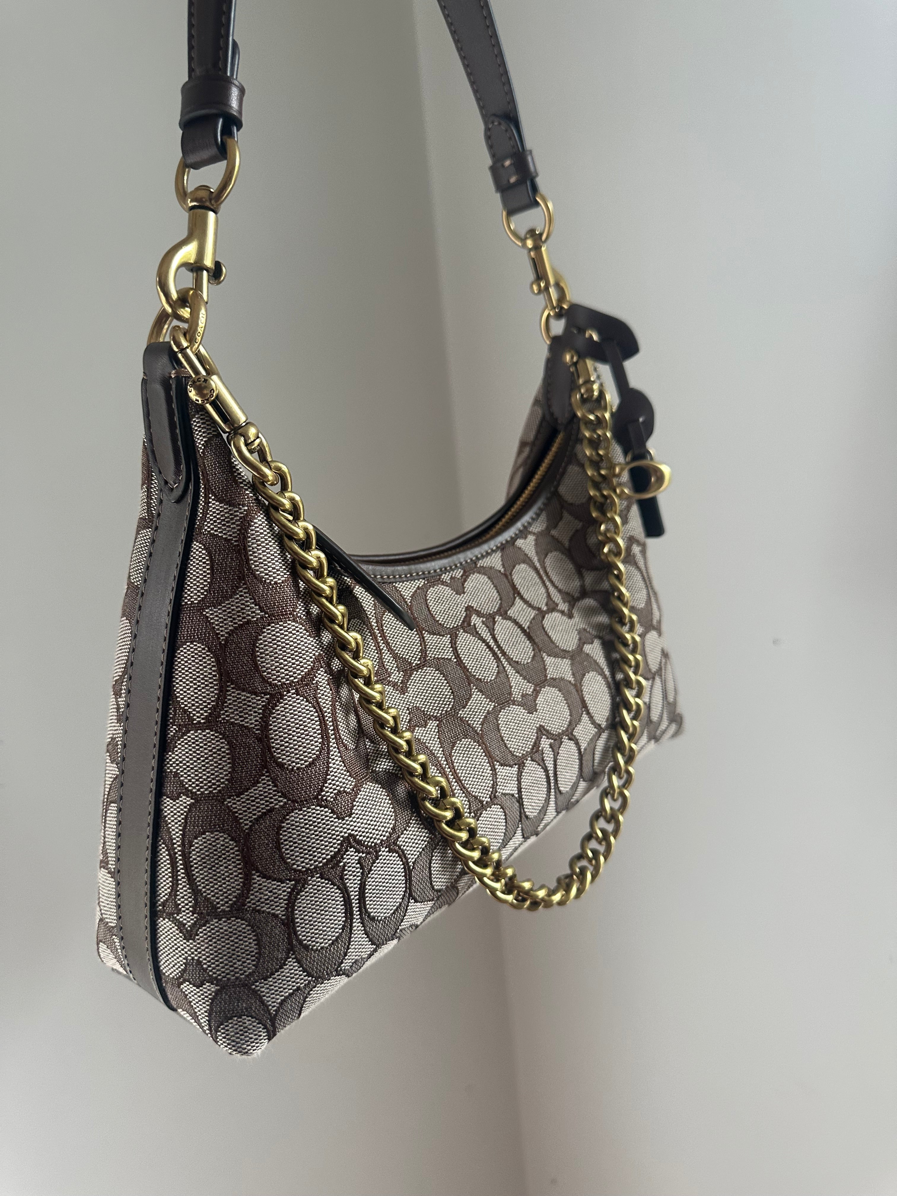 Juliet Shoulder Bag-Denim Brown